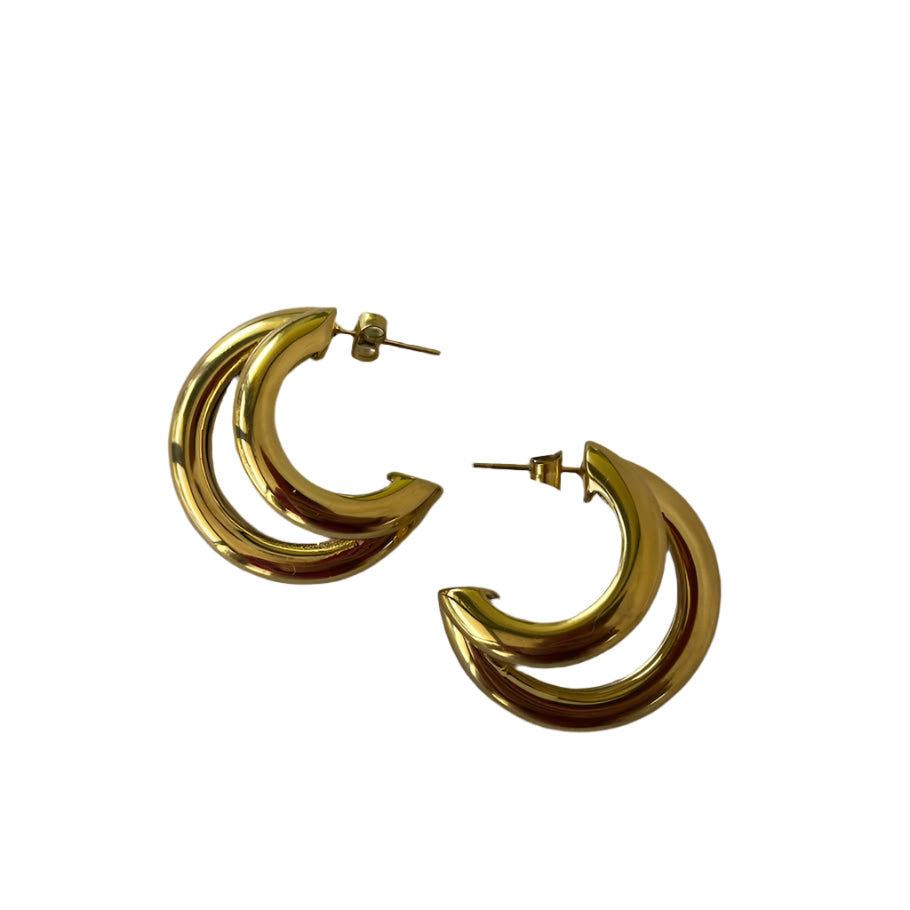 Double Hoop Earring