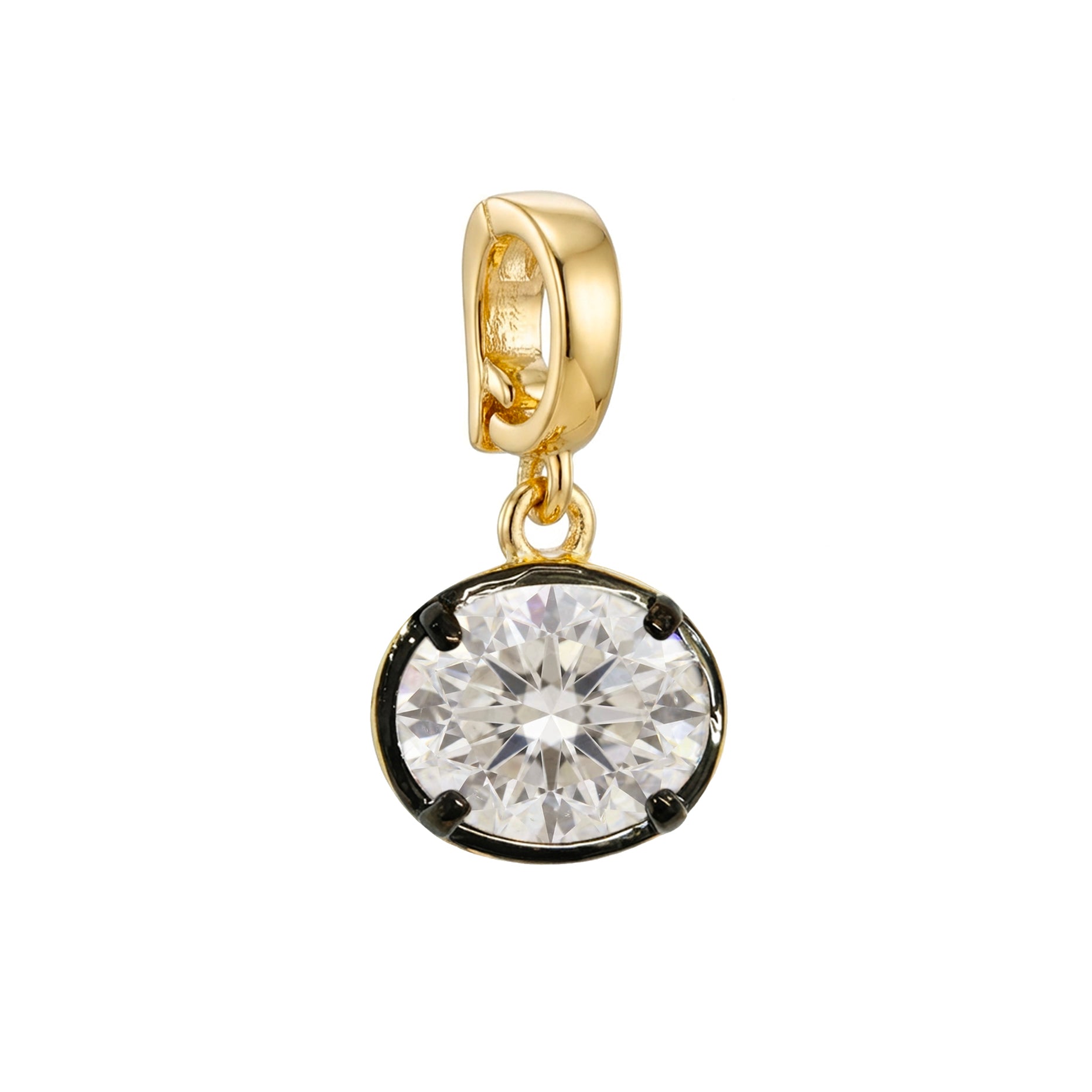 Georgian Bezel Charm