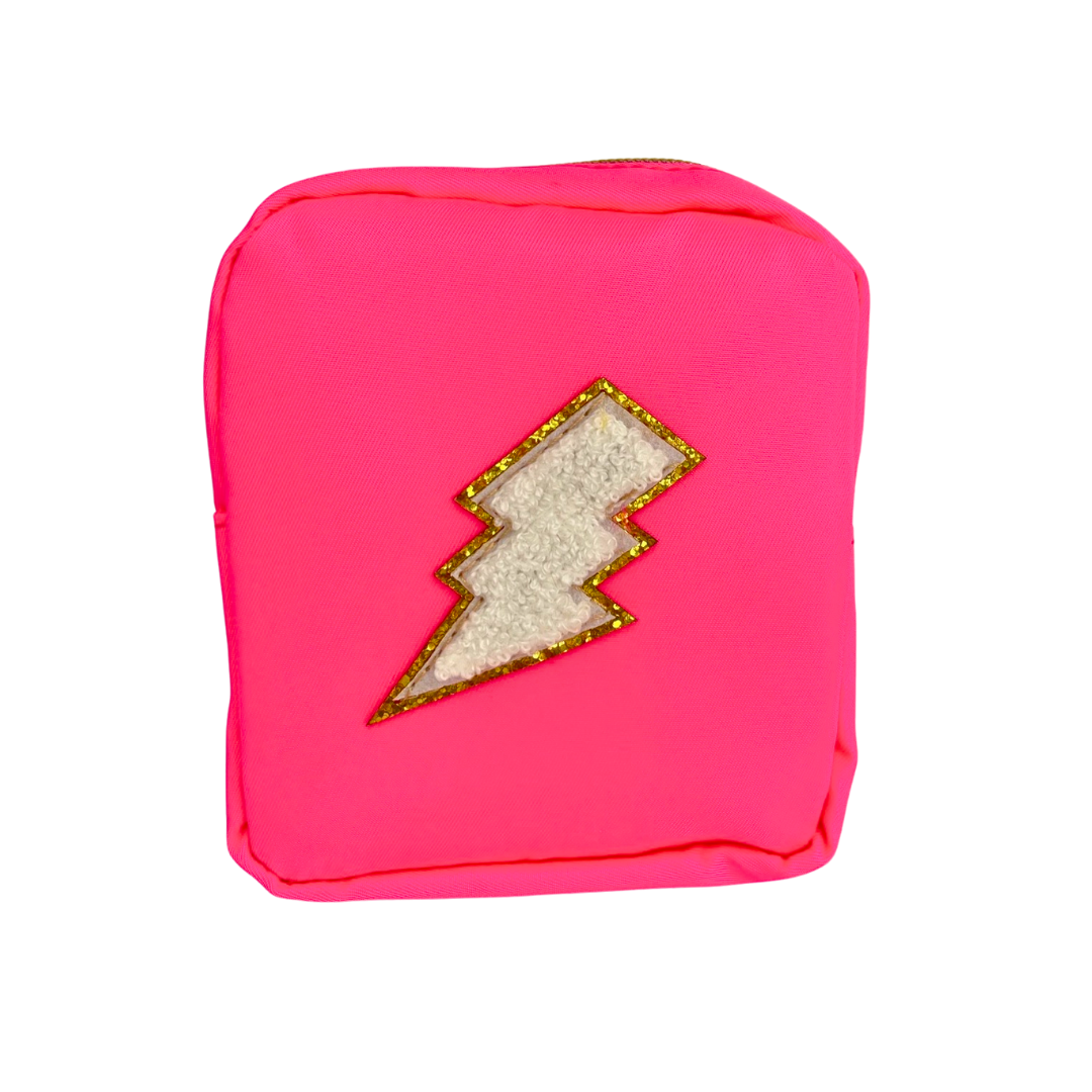 Lightning Bolt Cosmetic Bag