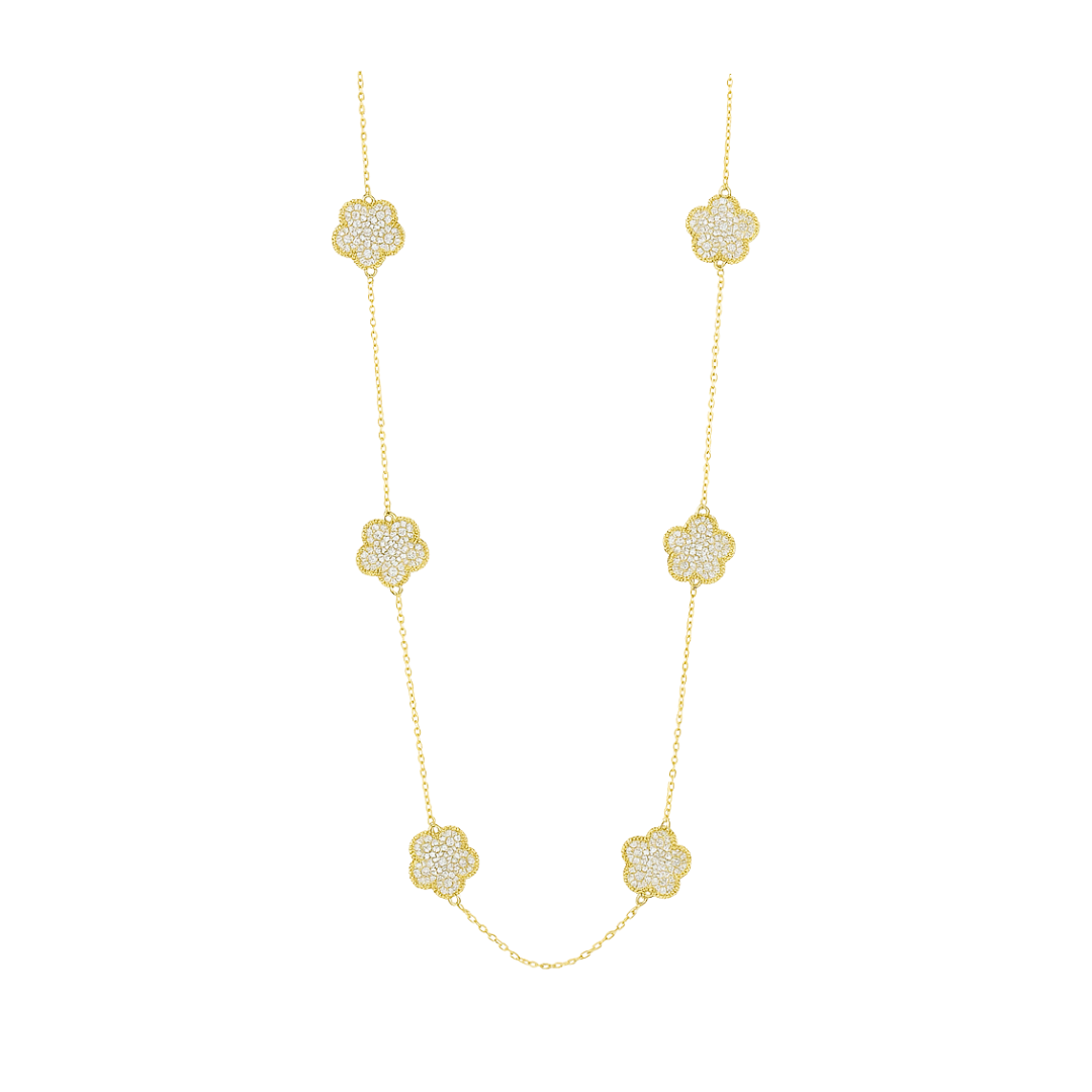 Adeline Pave Necklace