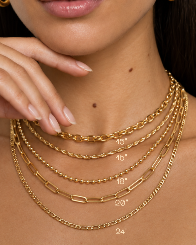 Carrie Paper Clip Necklace