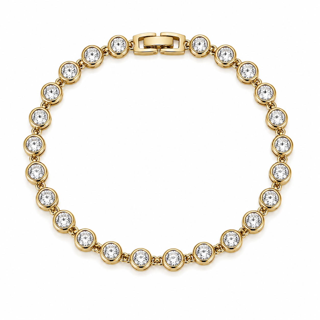 Claire Bezel Tennis Bracelet