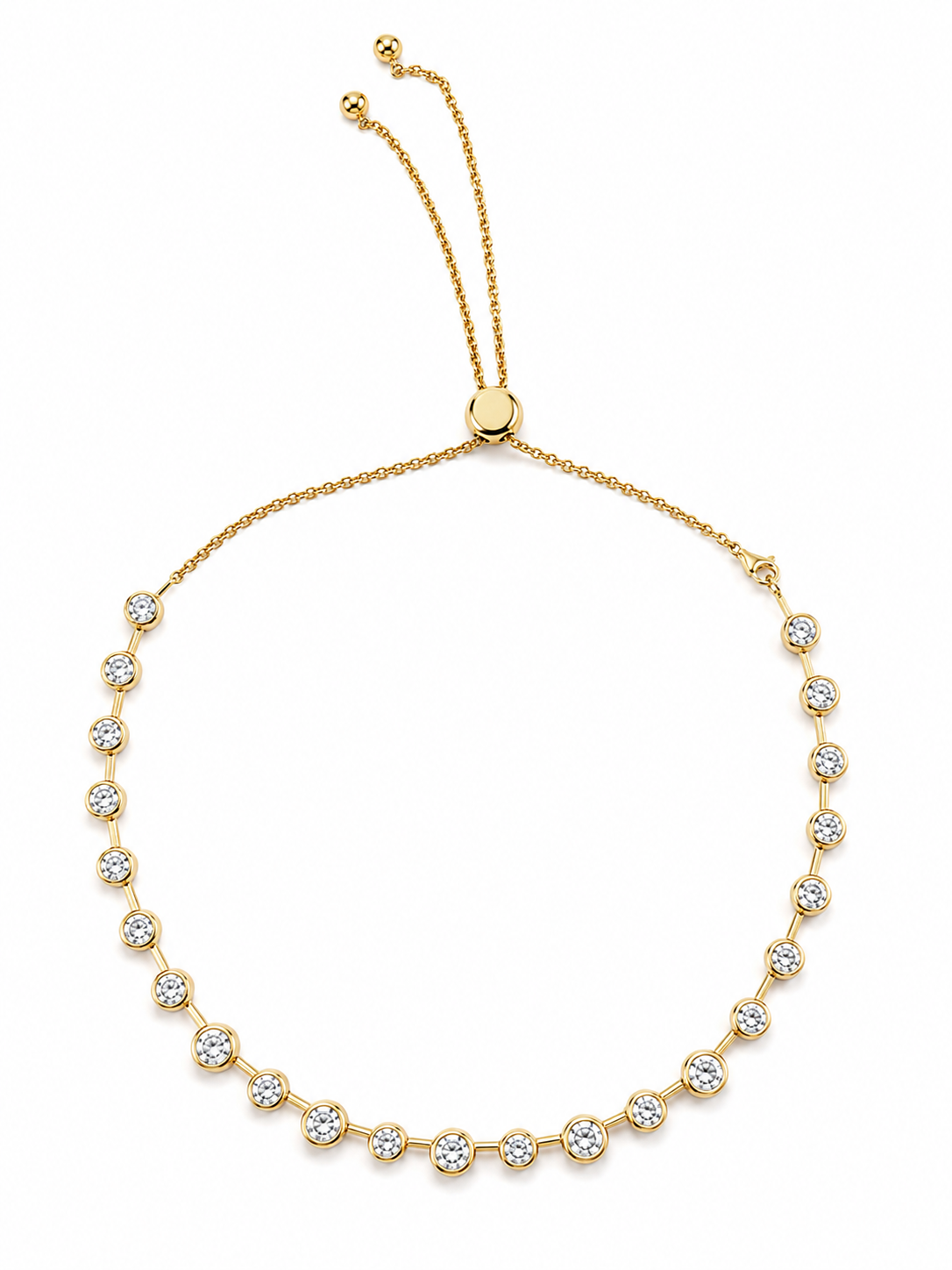 Lora Bezel Necklace