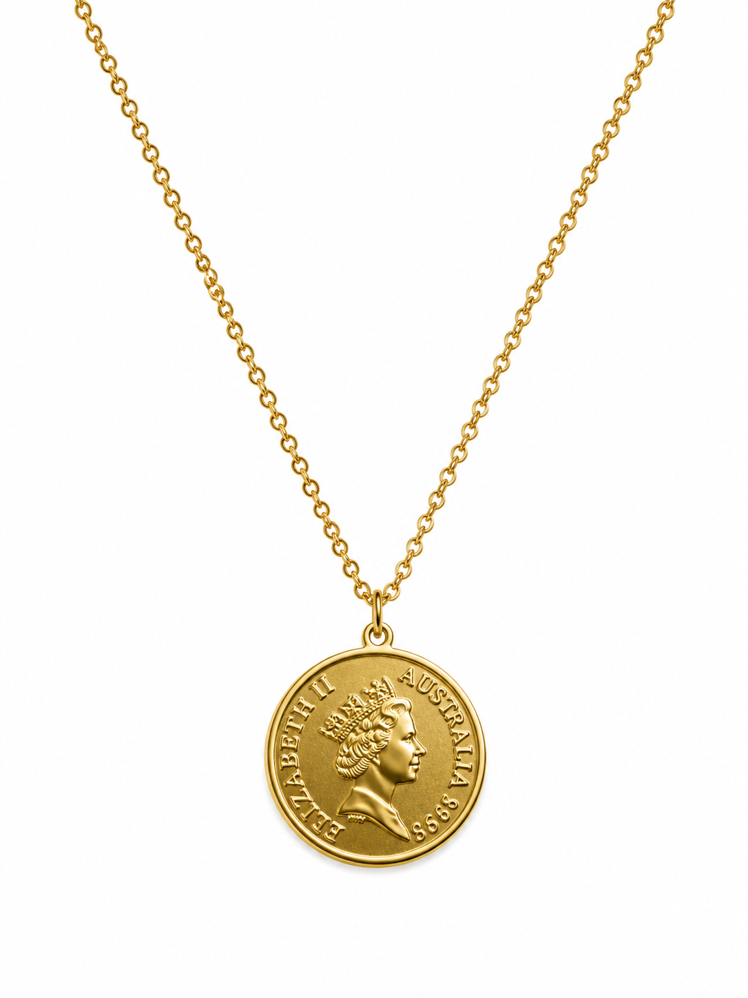 Collar de monedas clásico