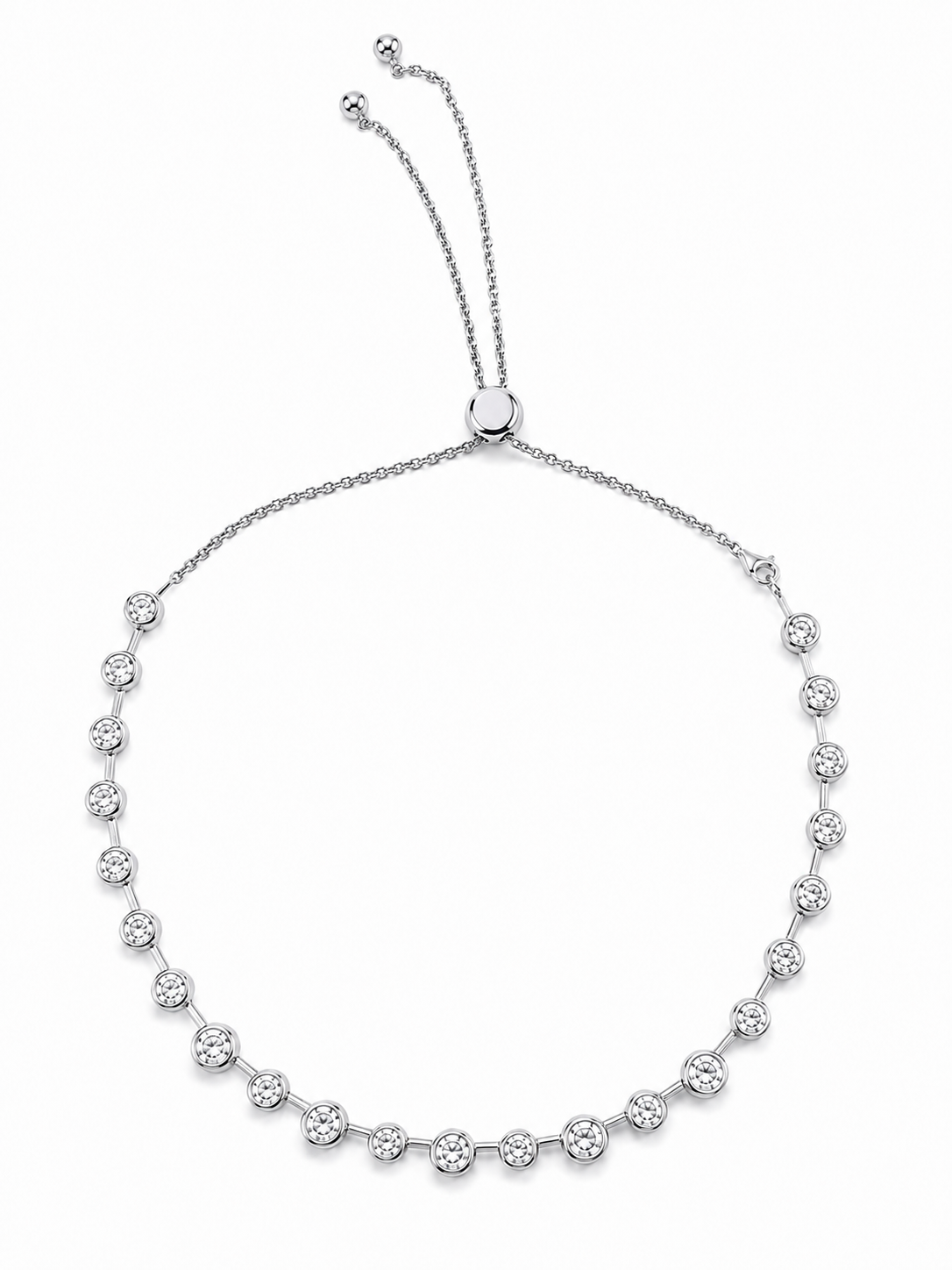 Lora Bezel Necklace
