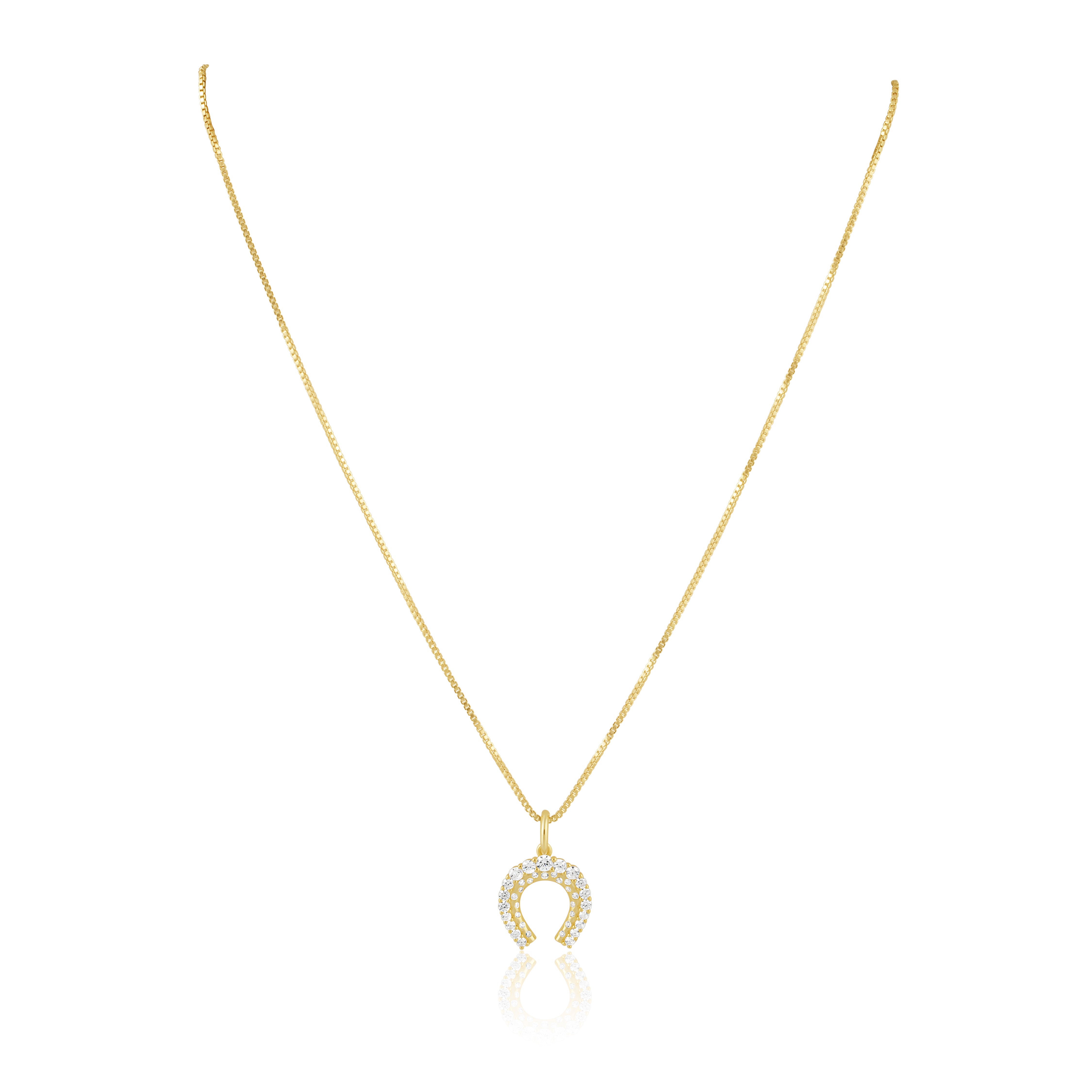 Dallas Horseshoe Necklace