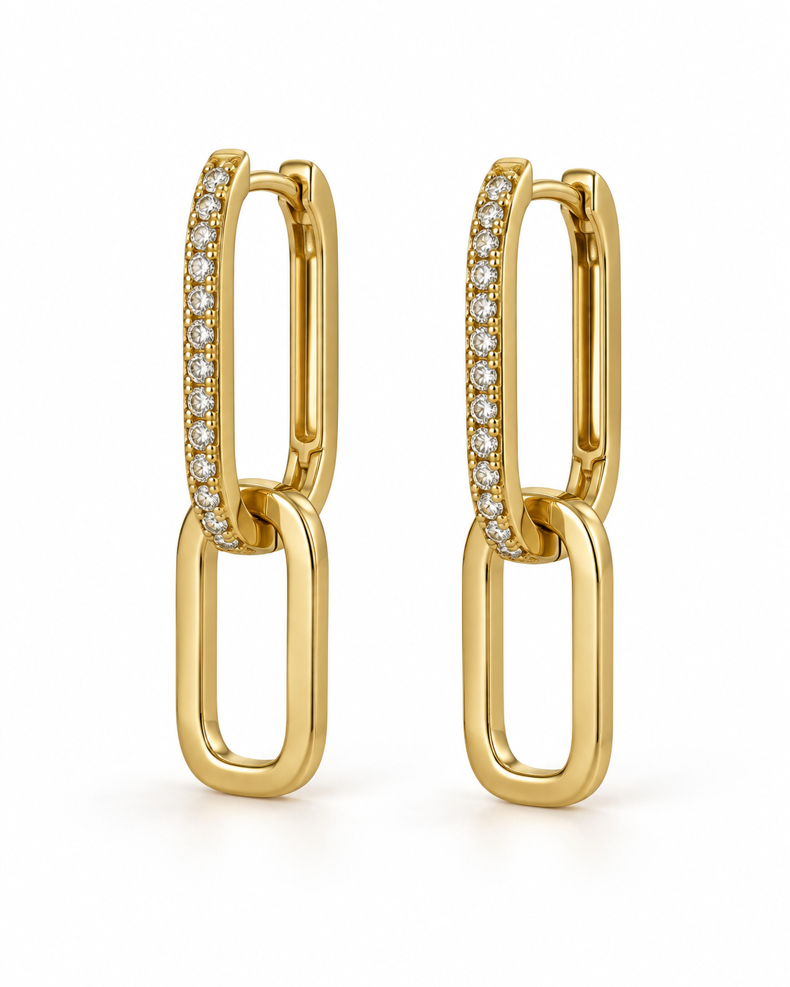 Ellery Paperclip Drop Earrings
