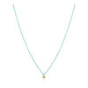 Elsa Mini Heart Necklace Turquoise