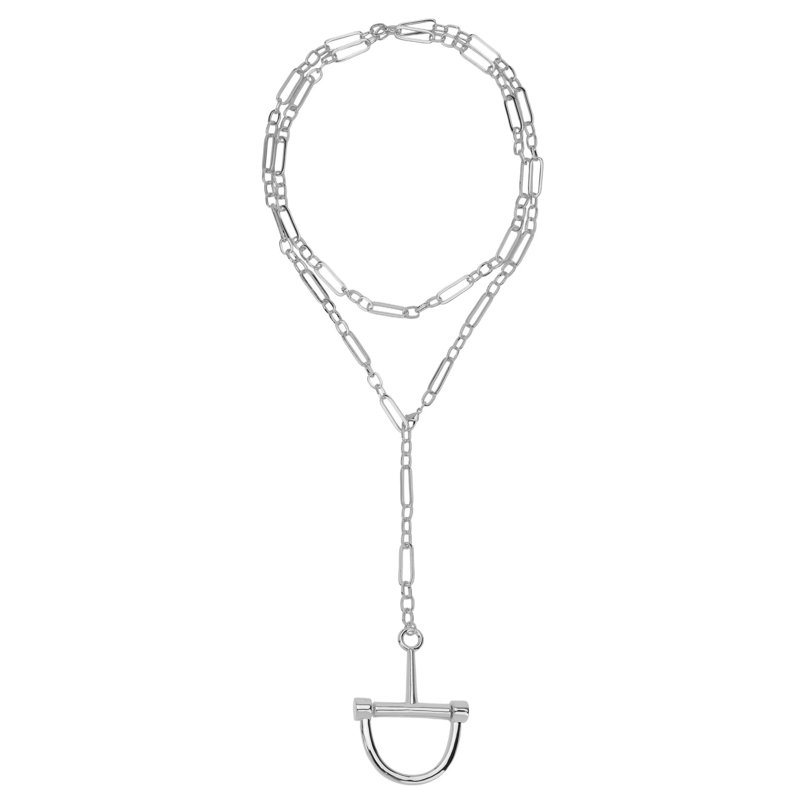 Stirrup Chain Necklace PREORDER - SHIPS 3/23