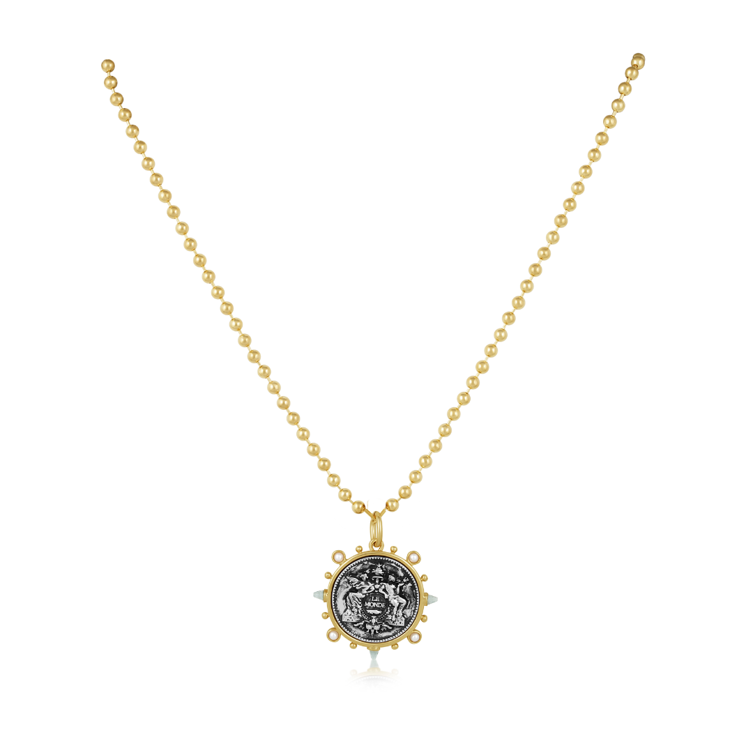 Le Monde Coin Necklace