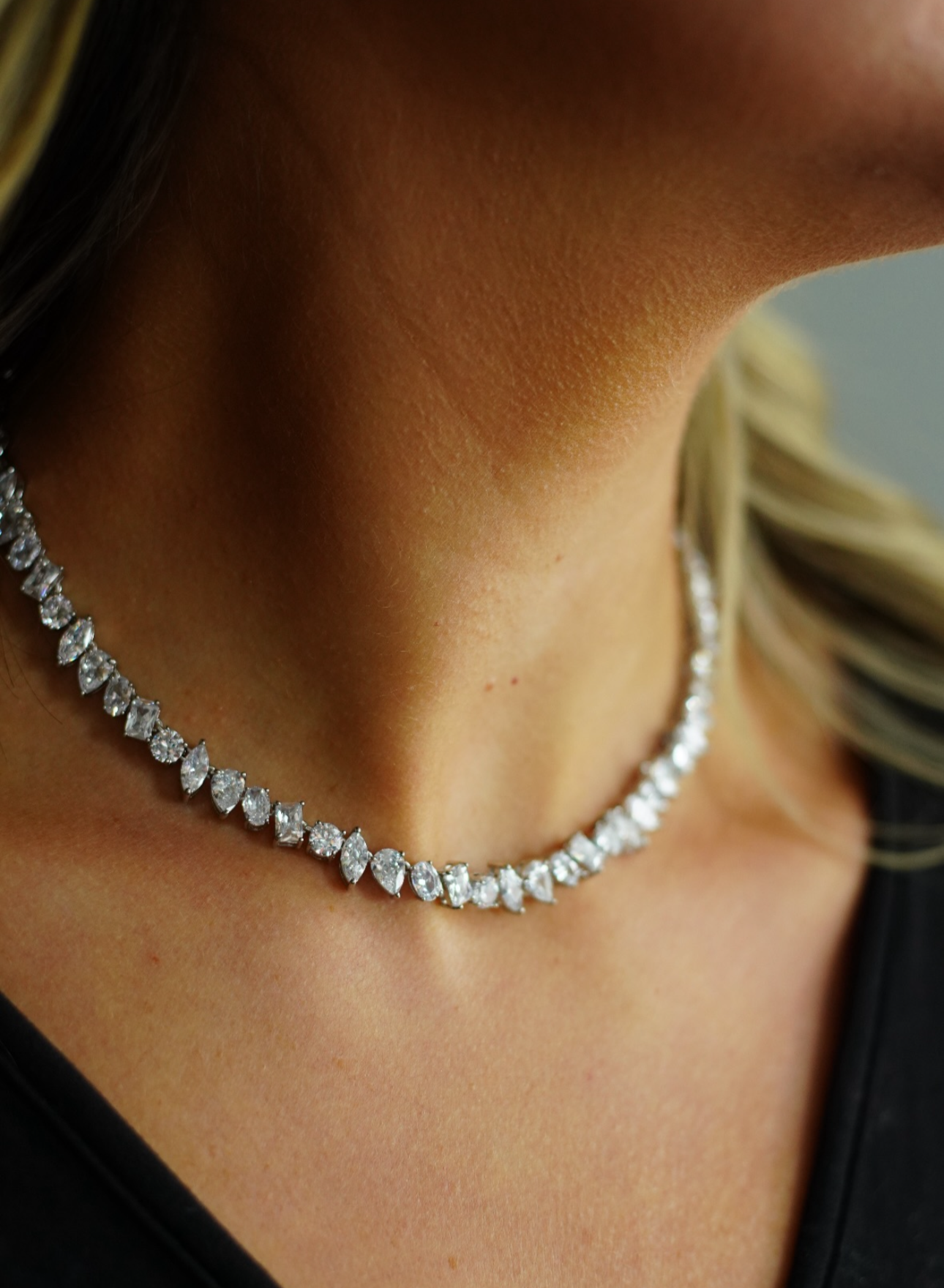 Pamela Tennis Necklace