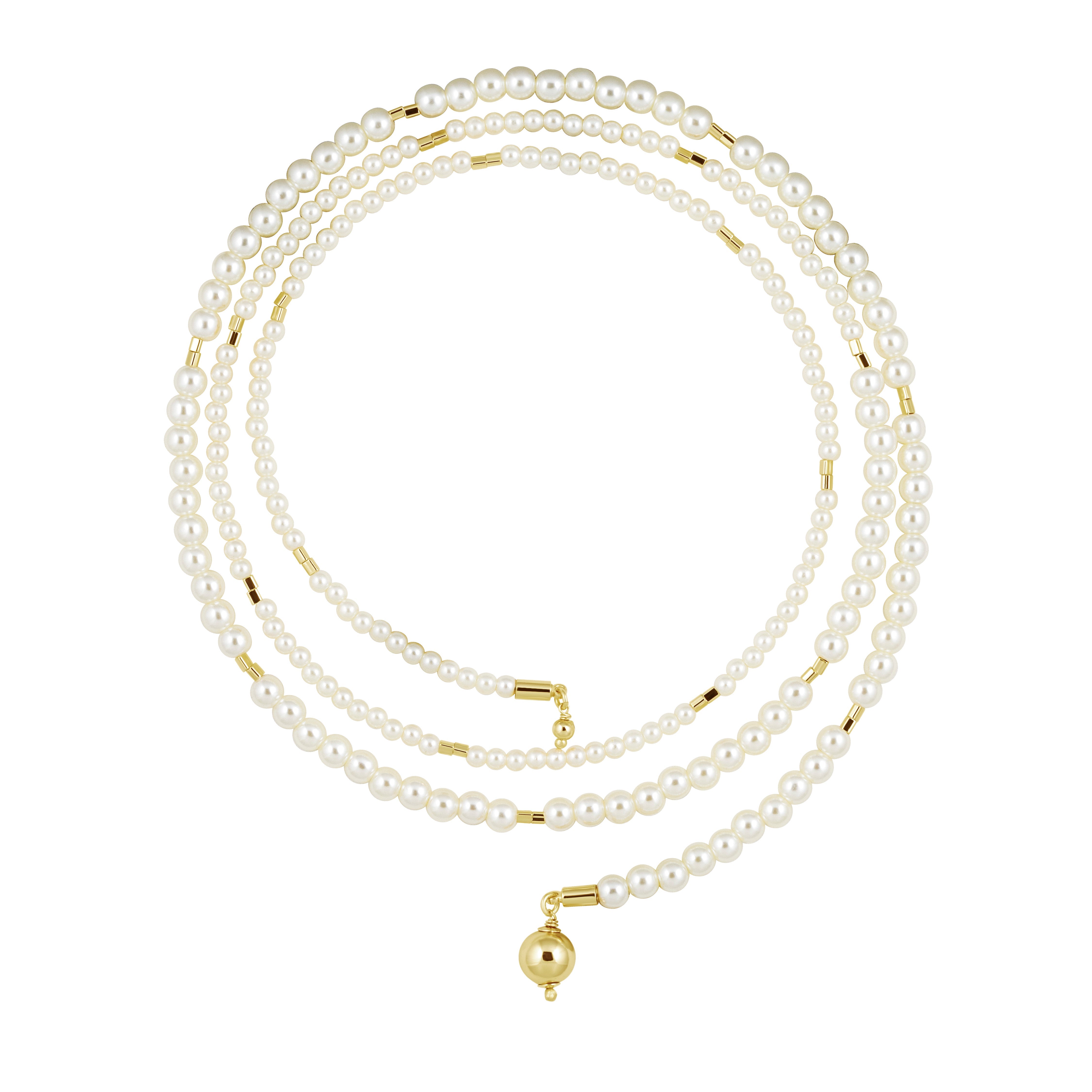 Elowen Pearl Wrap Choker