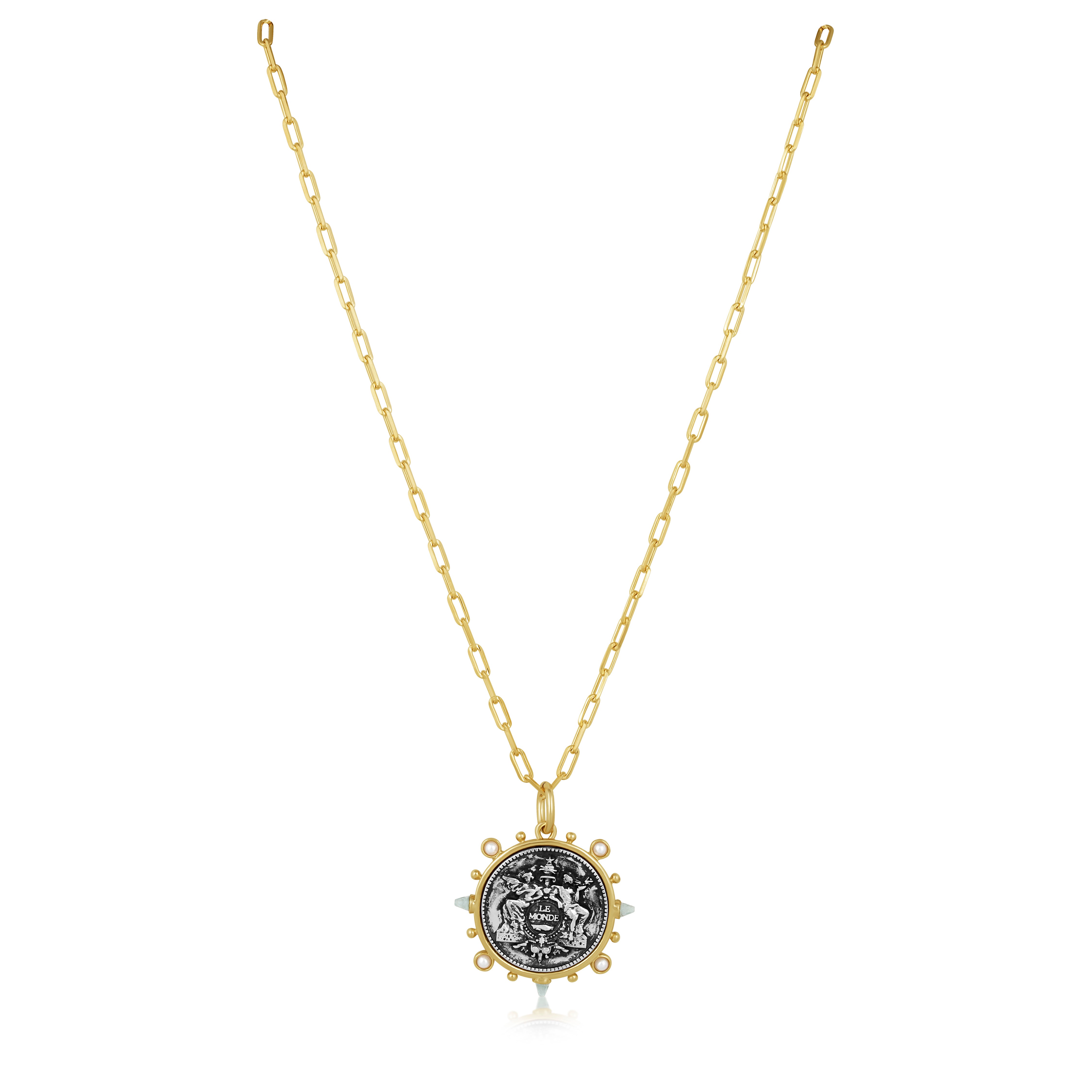 Le Monde Coin Necklace