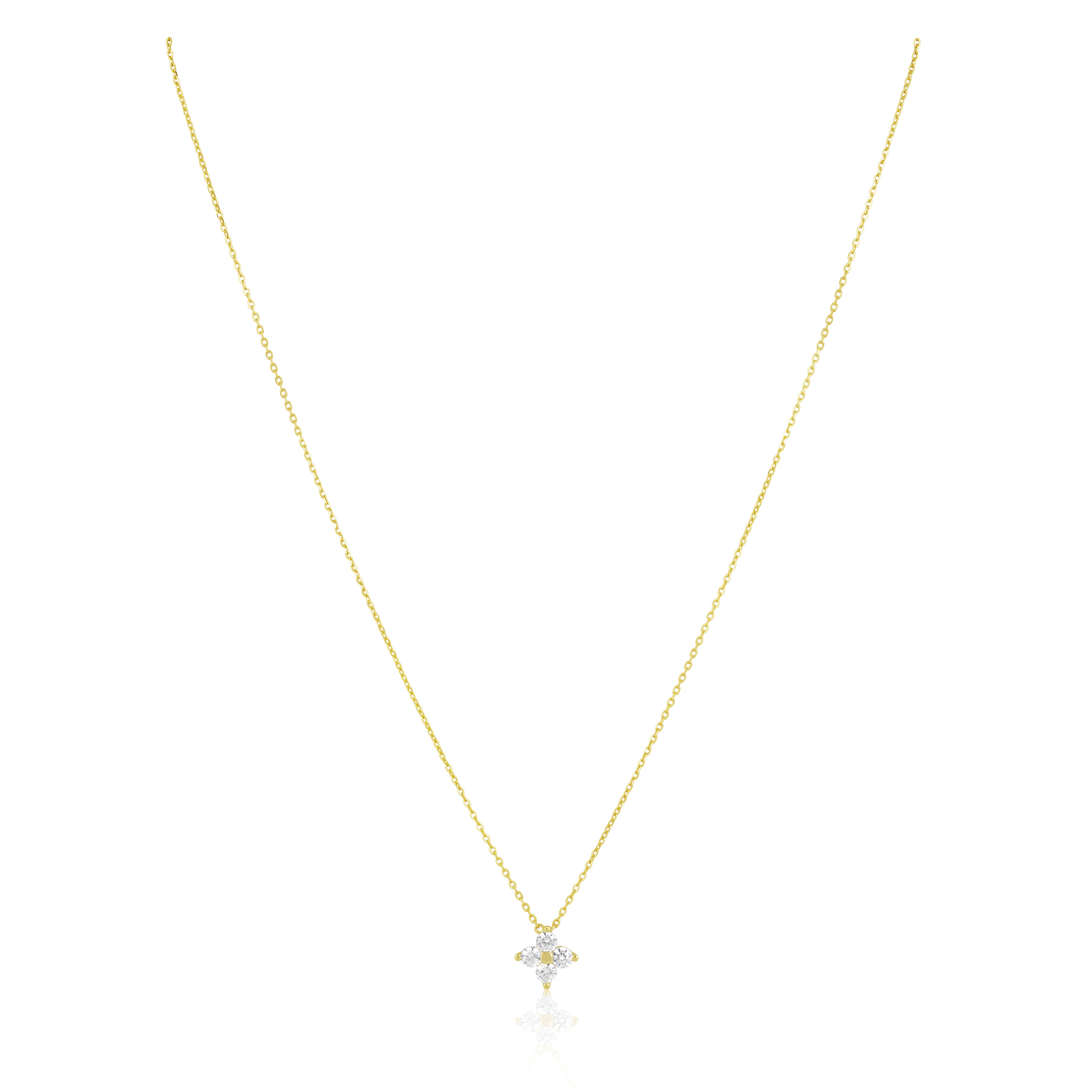 Mae CZ Pendant Necklace