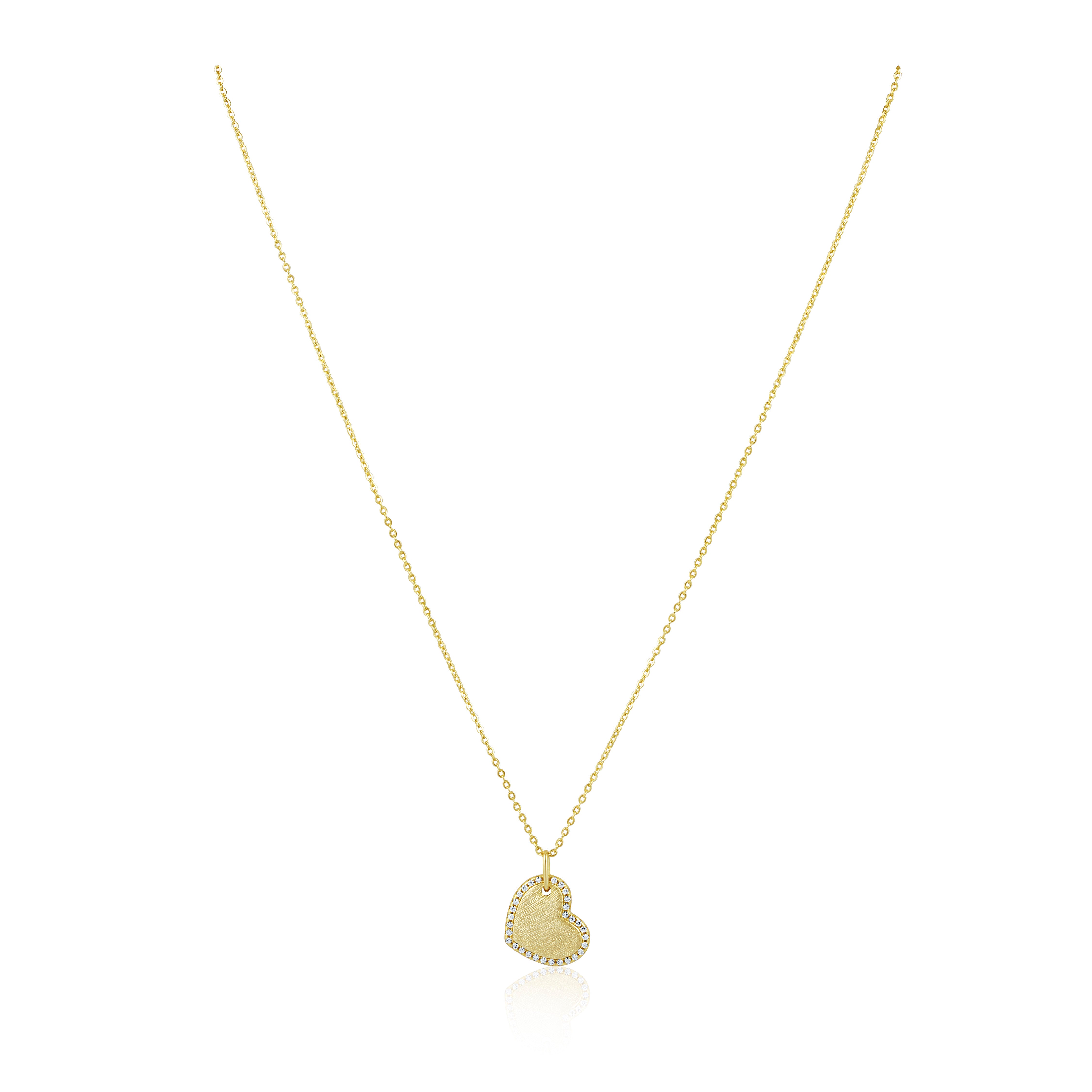 Megan CZ Heart Necklace