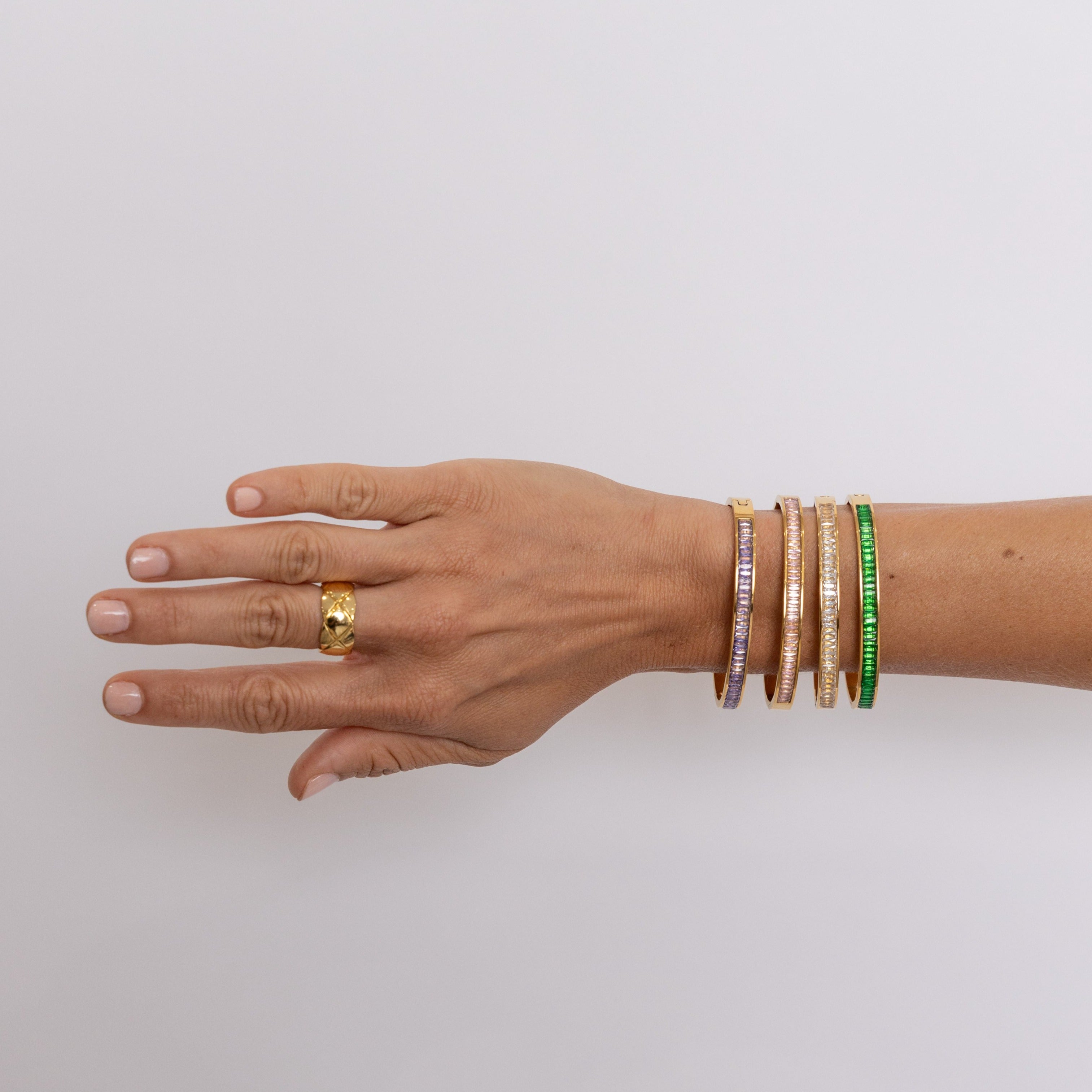 Pulsera Nicola Cz - Púrpura