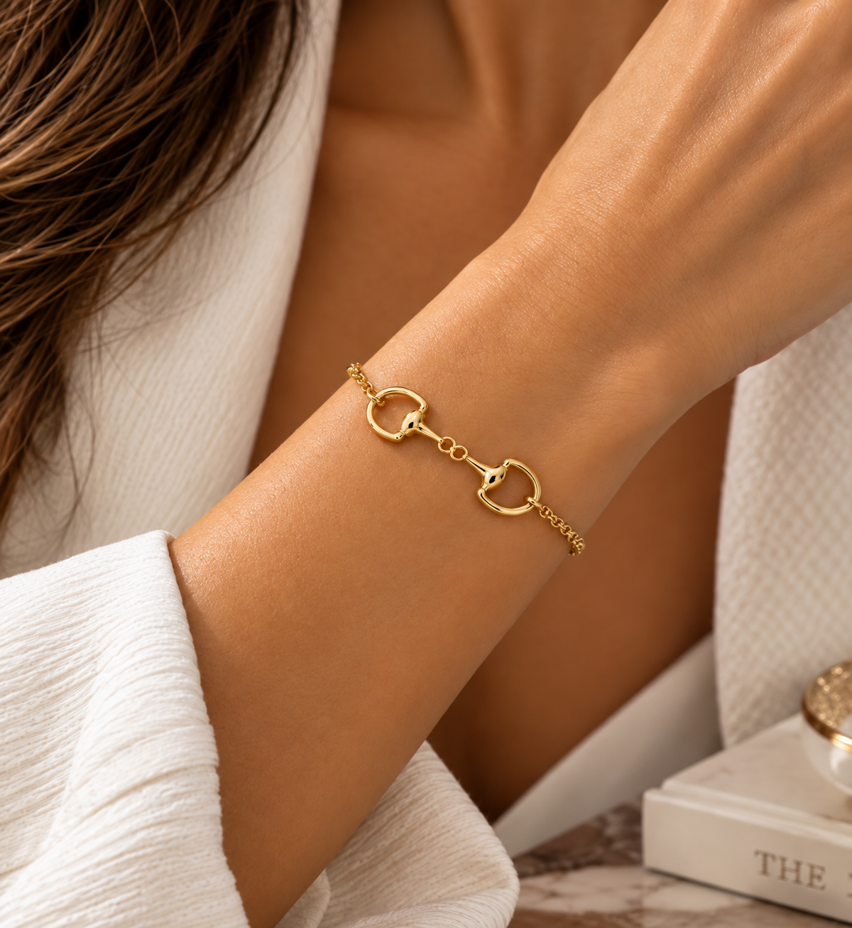Polo Link Horse Bit Bracelet