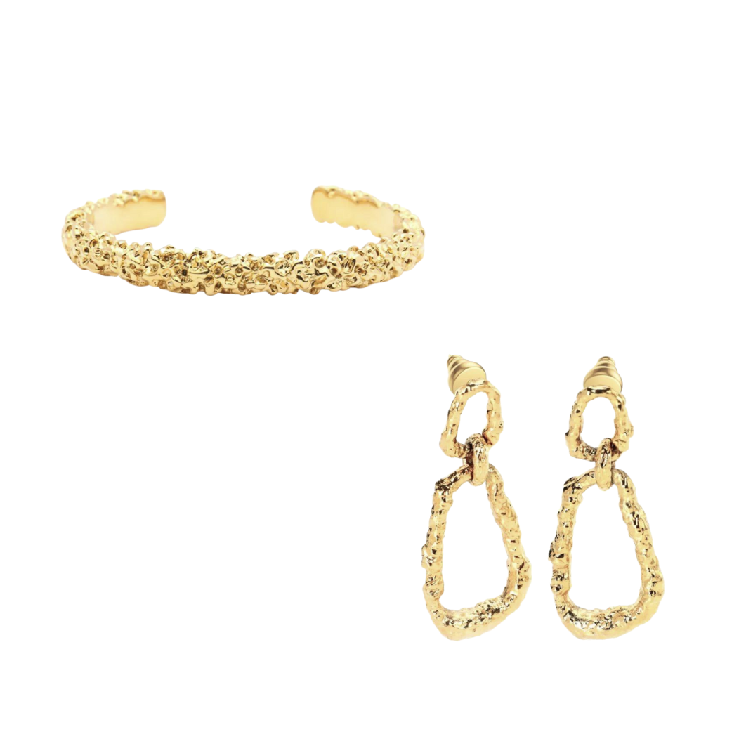 Nicole Cuff & Earring Set