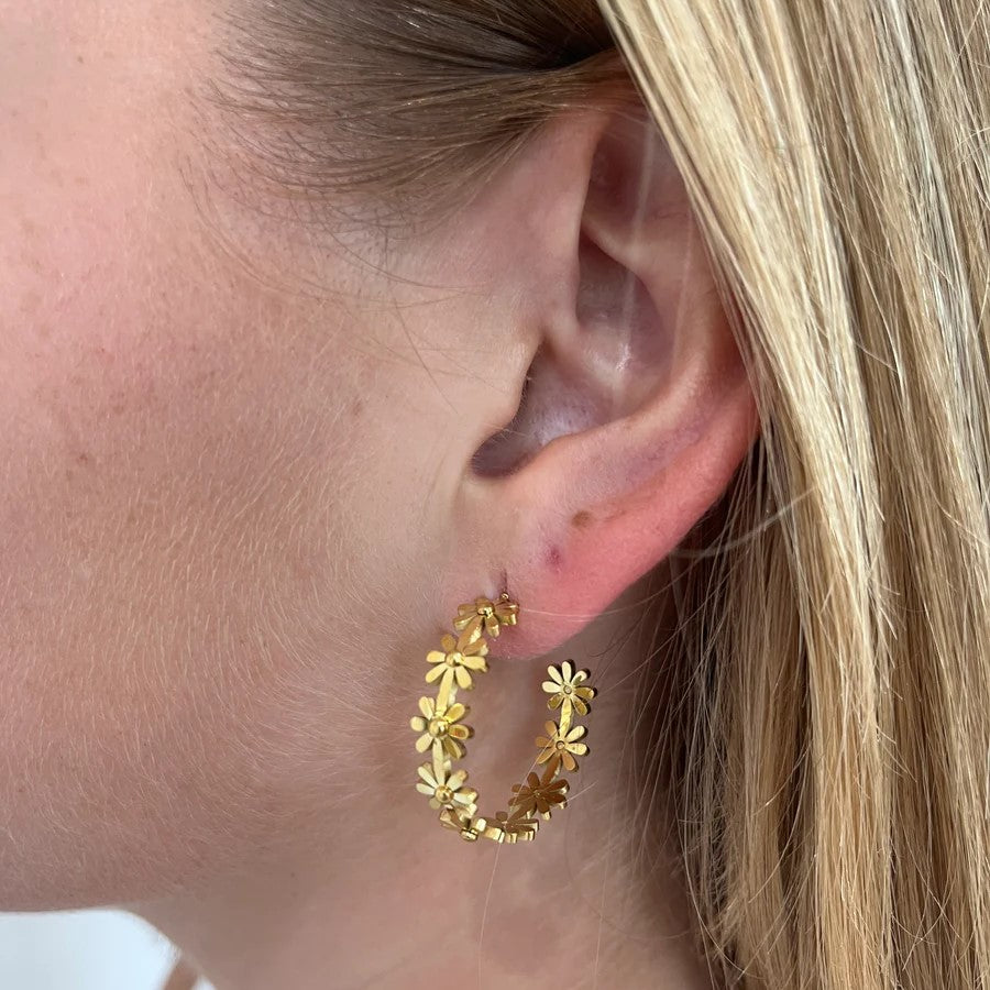 Daisy Hoops