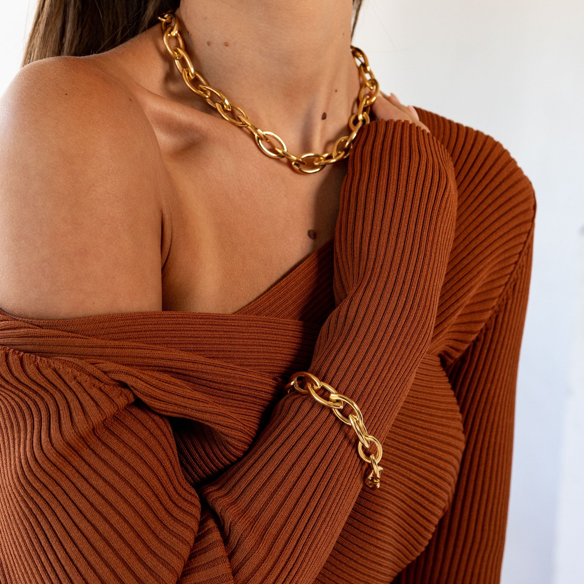 Frankie Oval Link Set