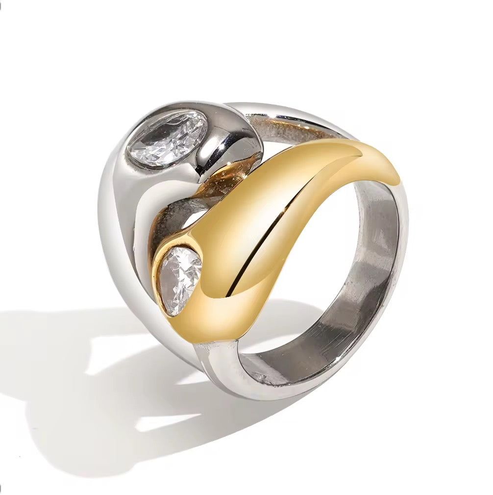 Brody Two Tone Ring