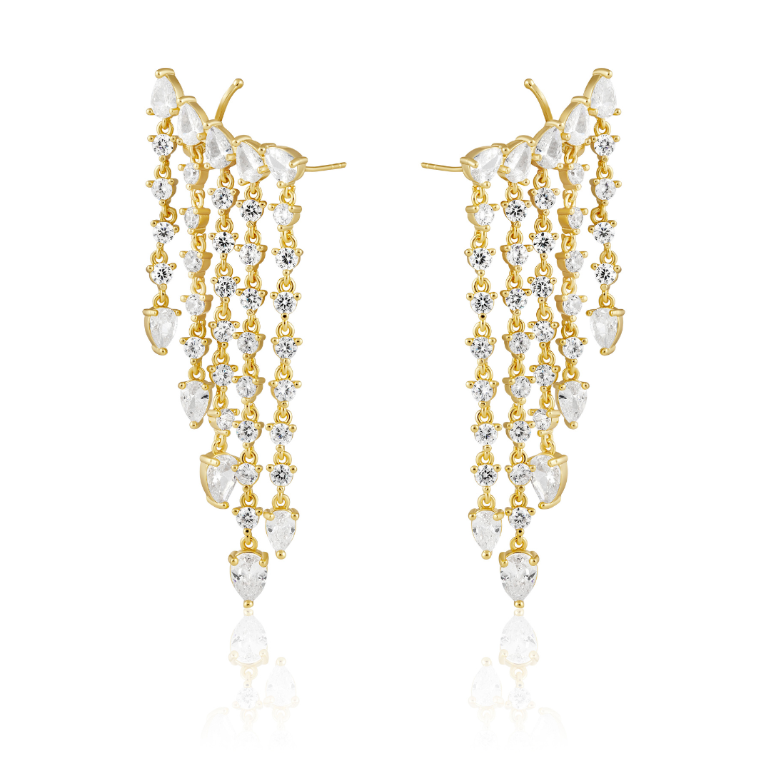 Raven Statement Earrings