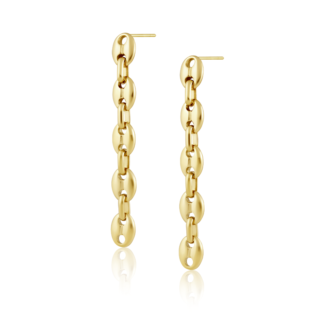 Tara Link Chain Earrings