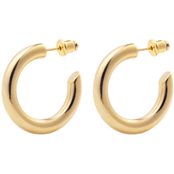 sahira jewelry design, fashion gold hoops, large hoops, bar hoops