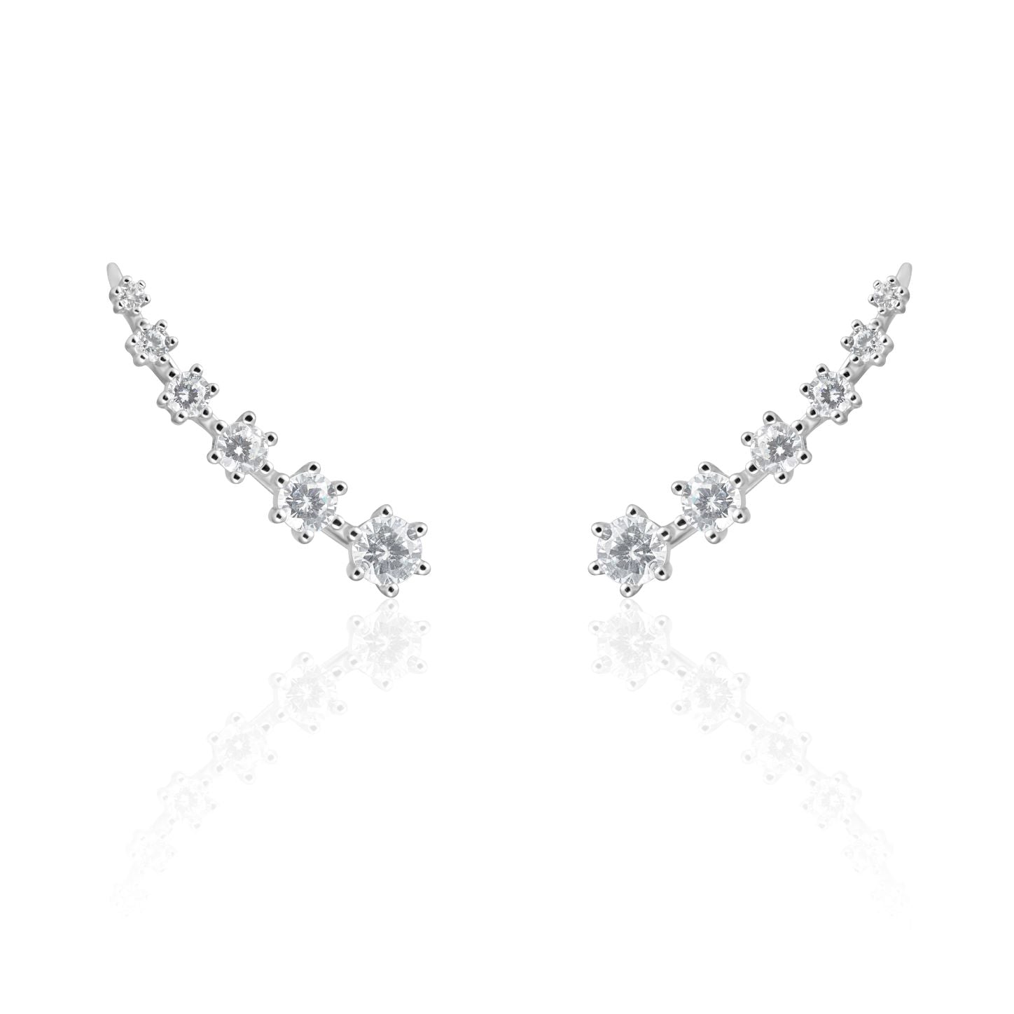 Celina CZ Bar Earring Earrings Sahira Jewelry Design