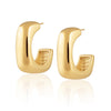 Gold Plated Daria Hoops