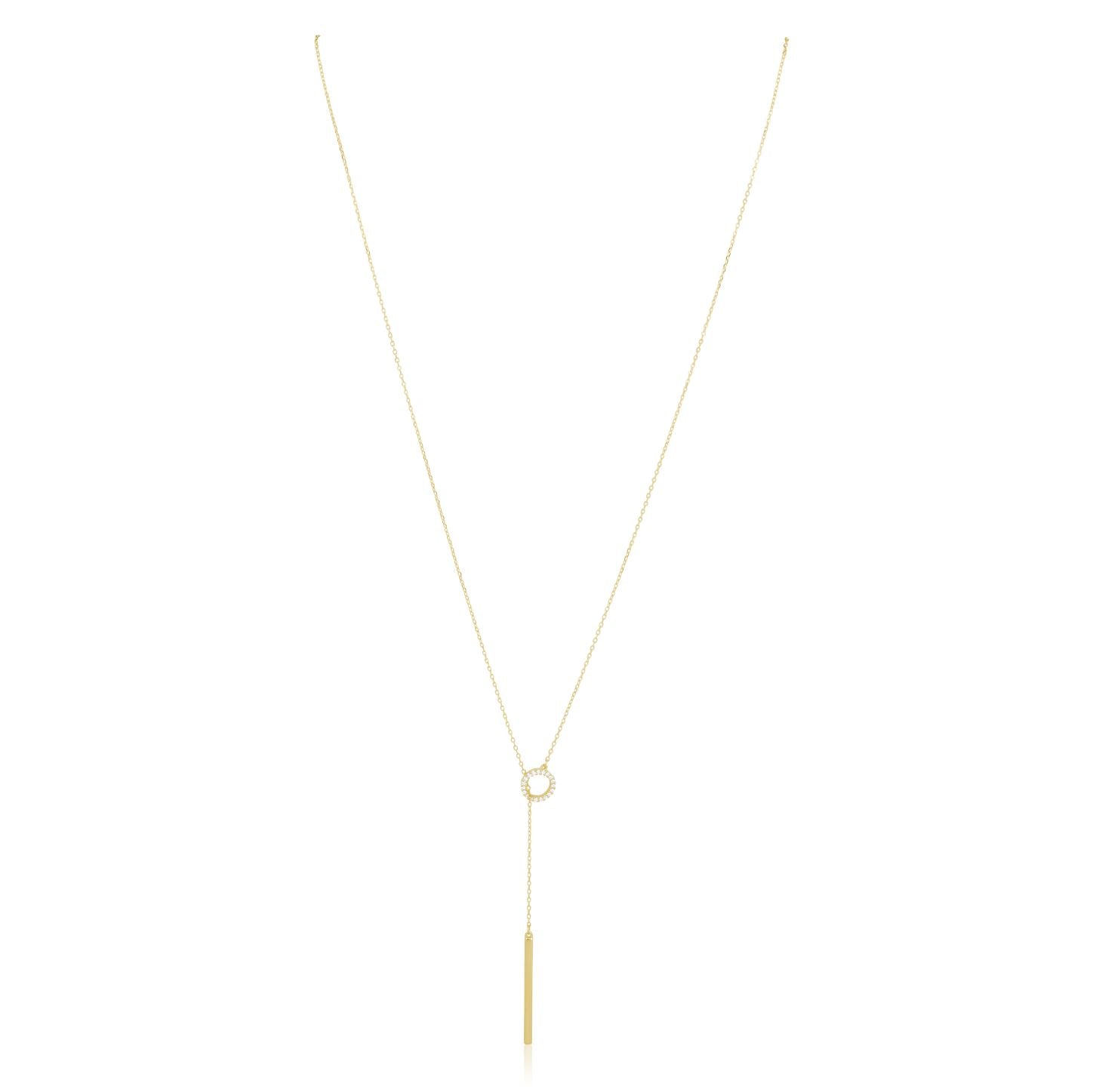 Fayette Cz Necklace Necklace Sahira Jewelry Design