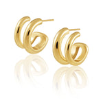 Gisela Double Hoop Earring Sahira Jewelry Design 