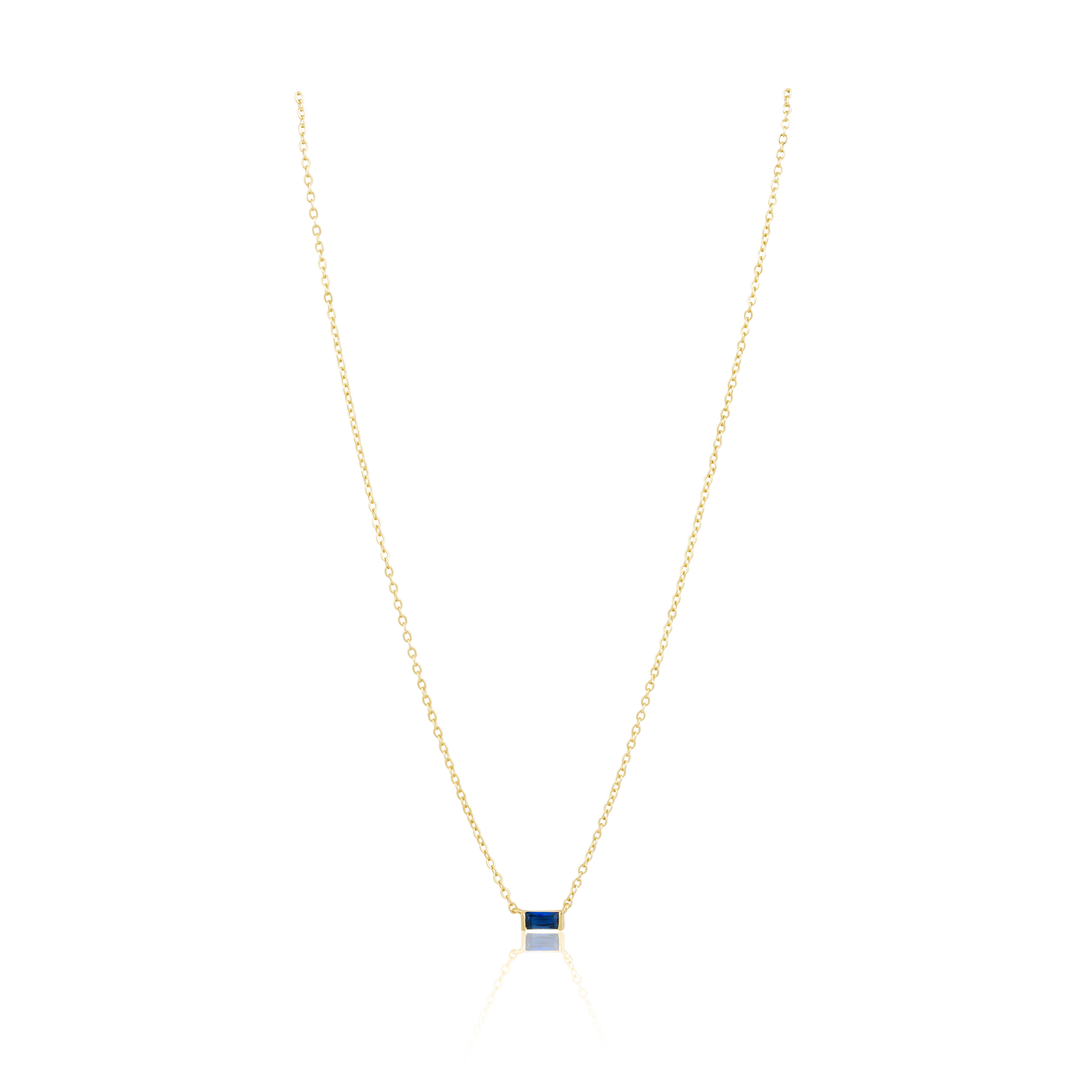 Willow Necklace- Sapphire