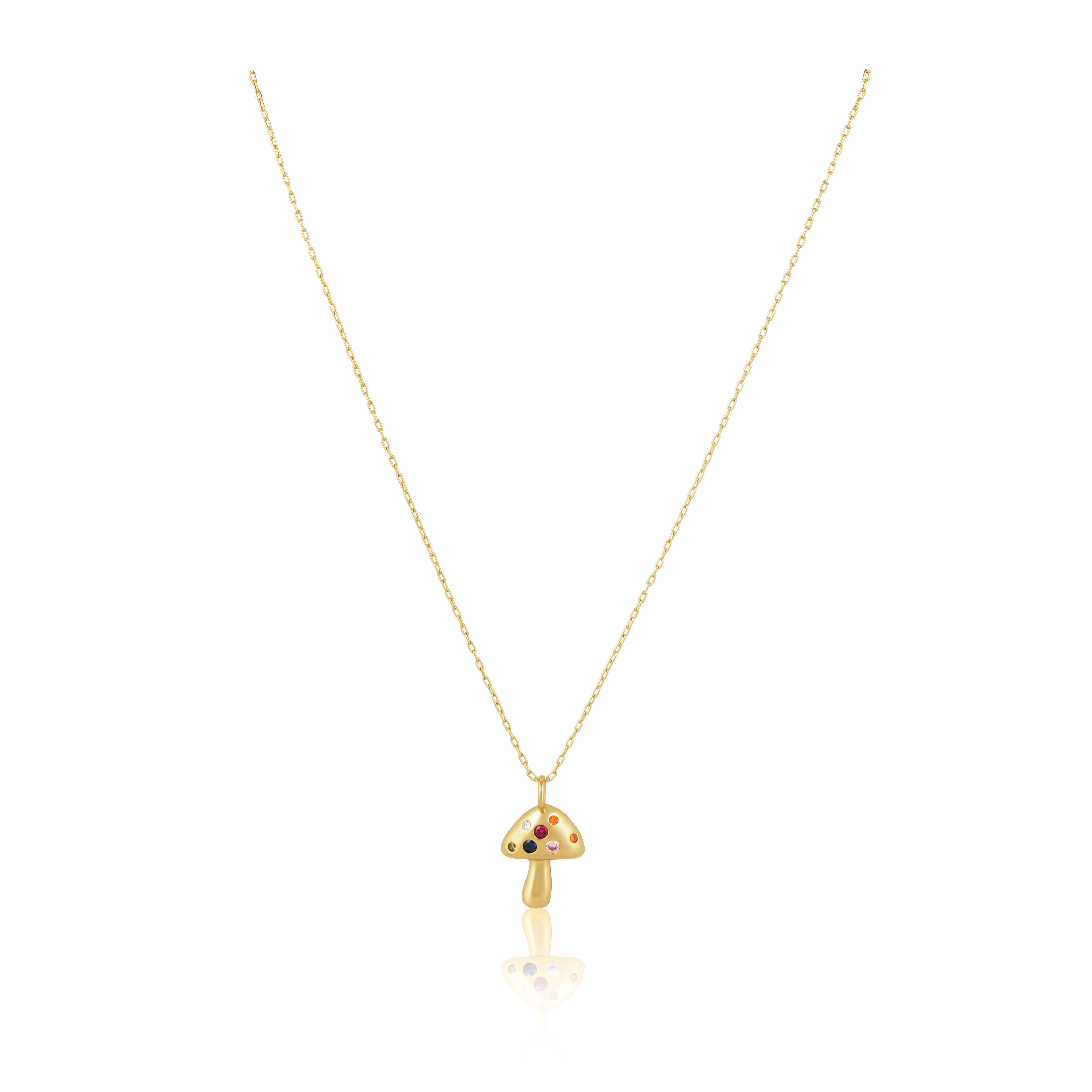 Meadow Shroom Necklace