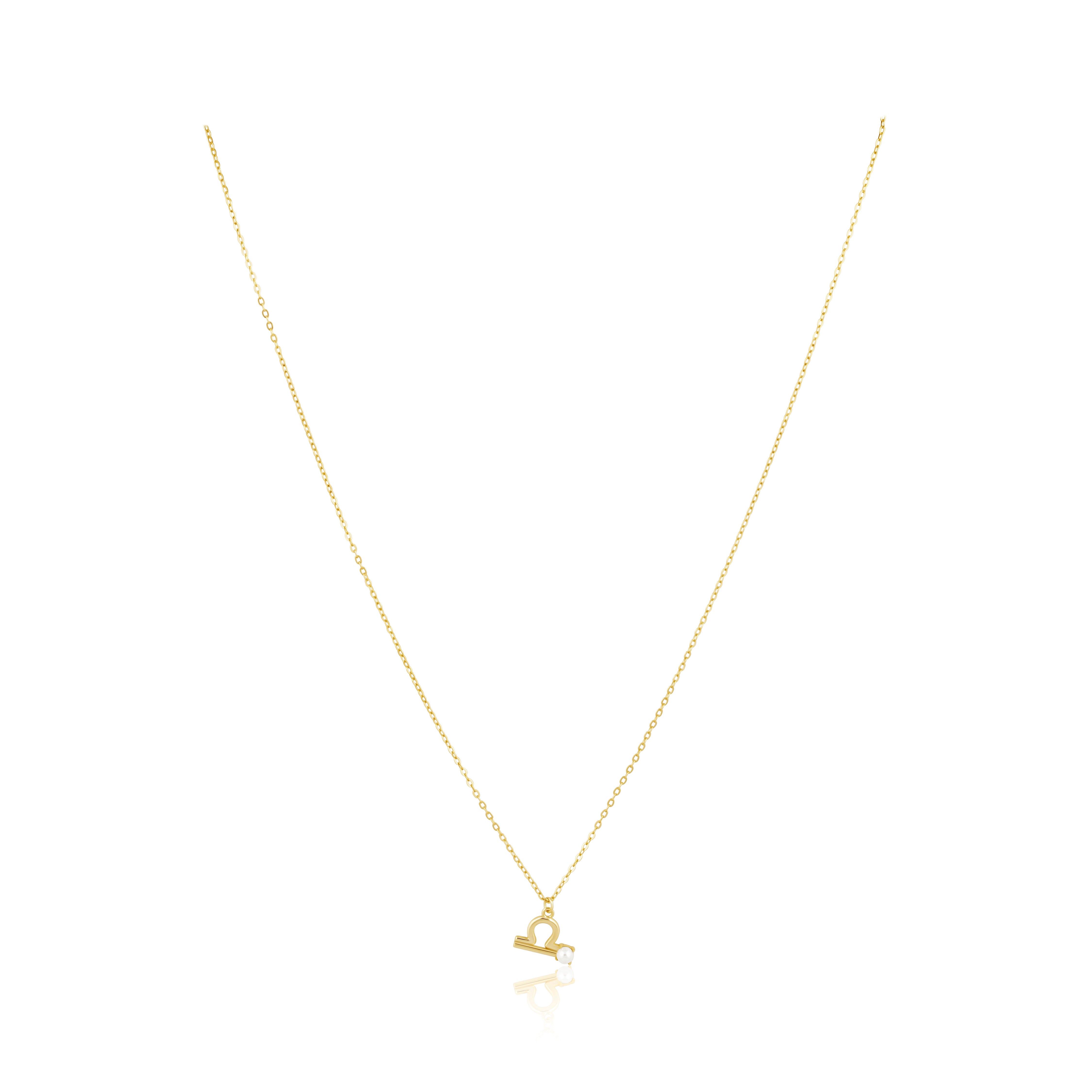 Zodiac Pearl Necklace