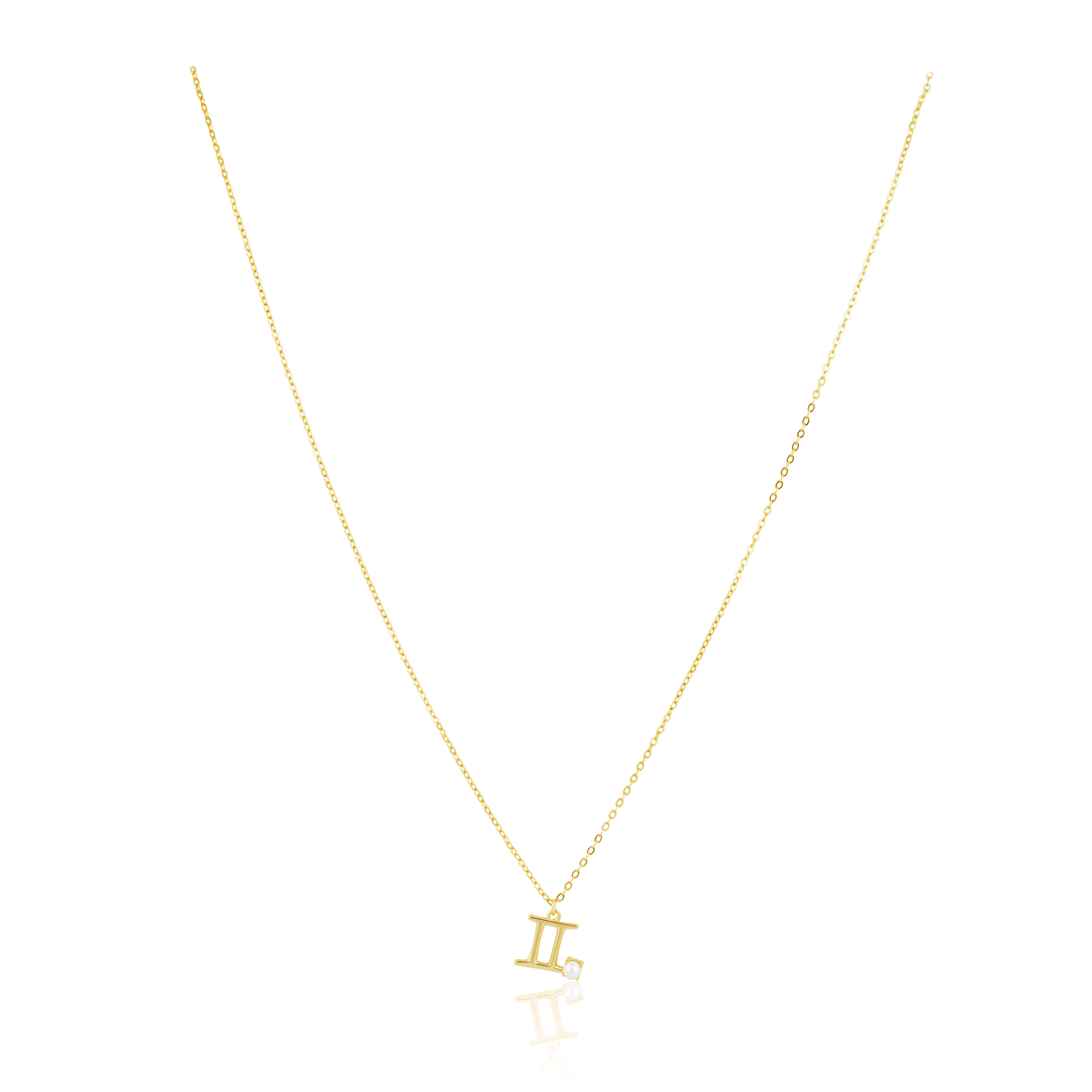 Zodiac Pearl Necklace