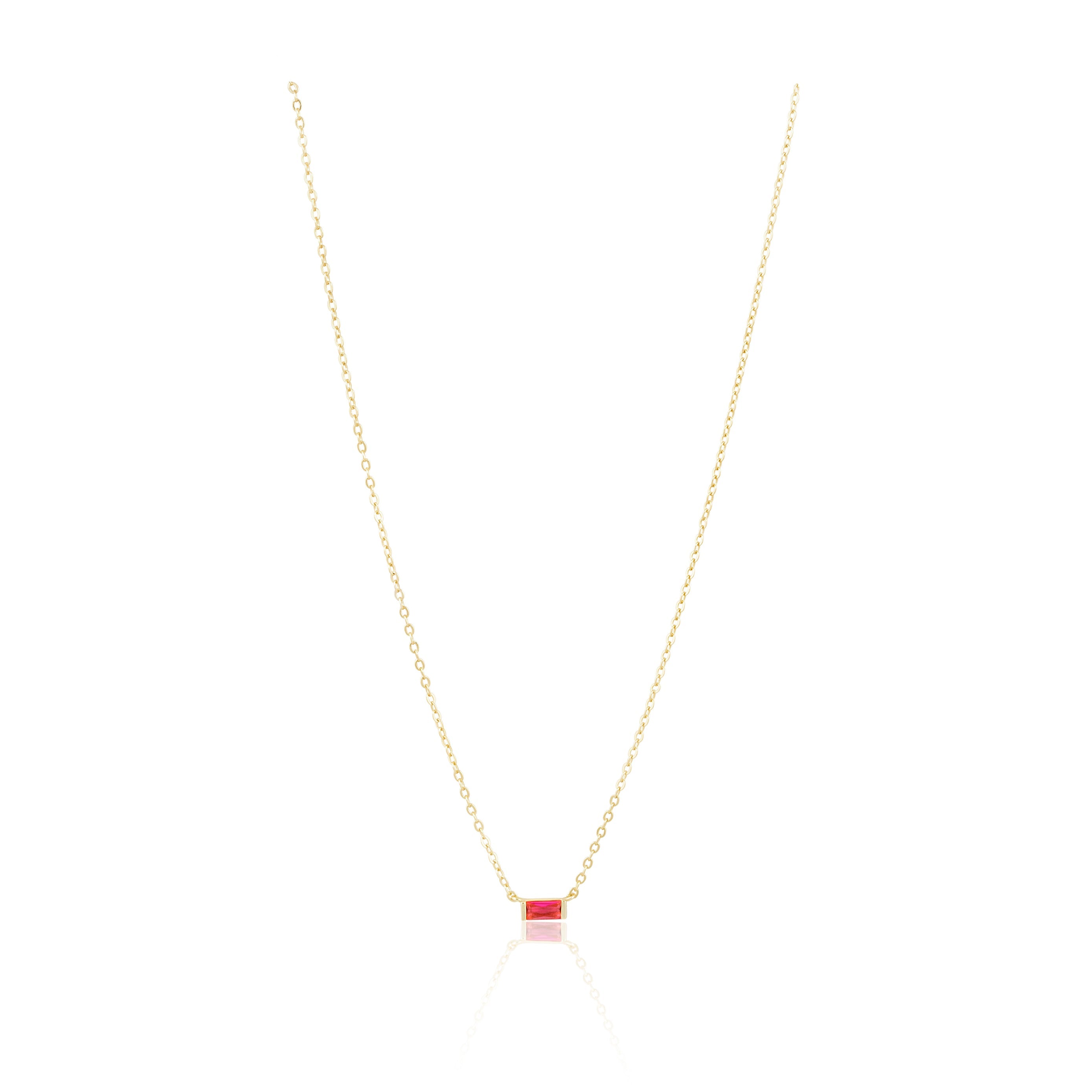 Willow Necklace-Red