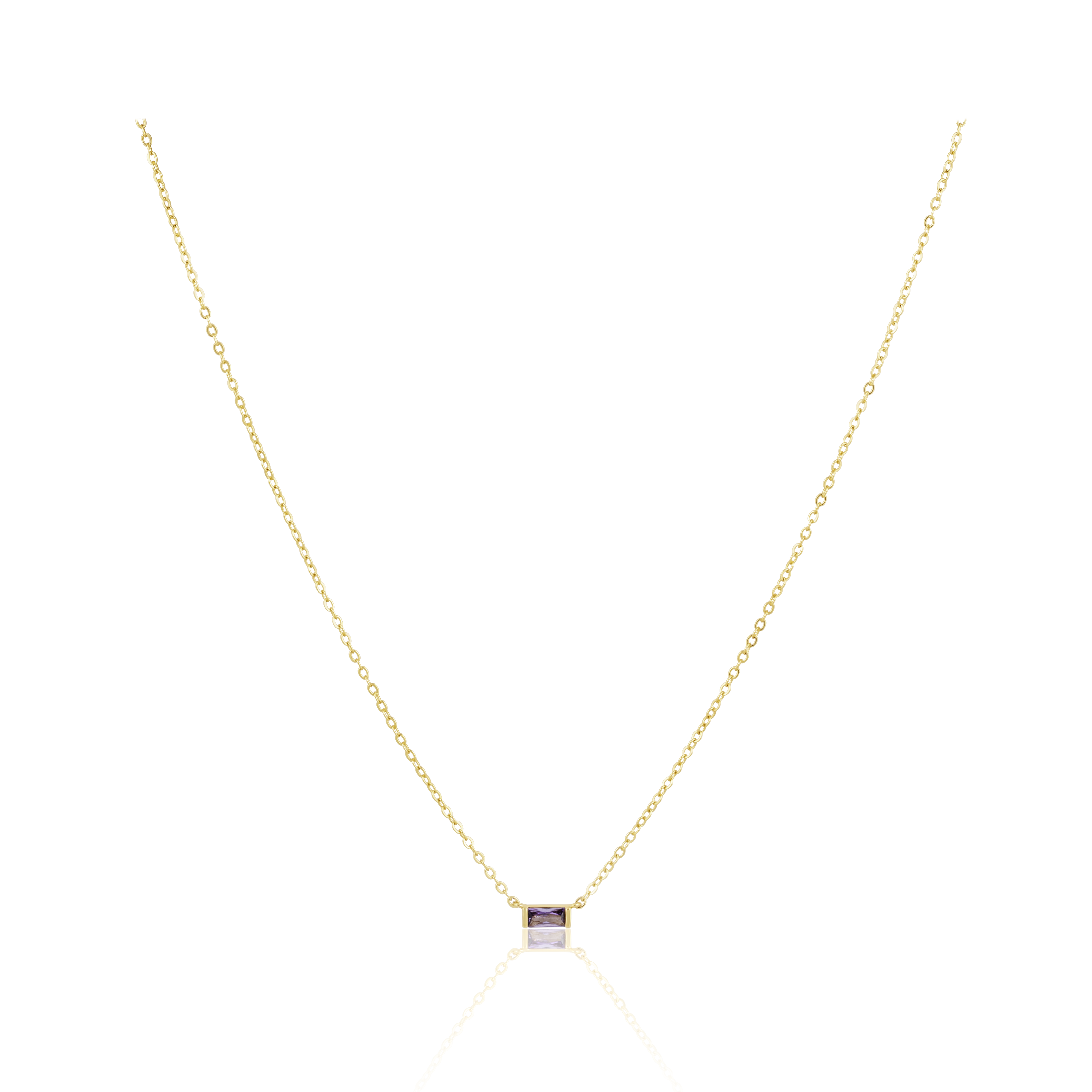 Willow Necklace- Purple