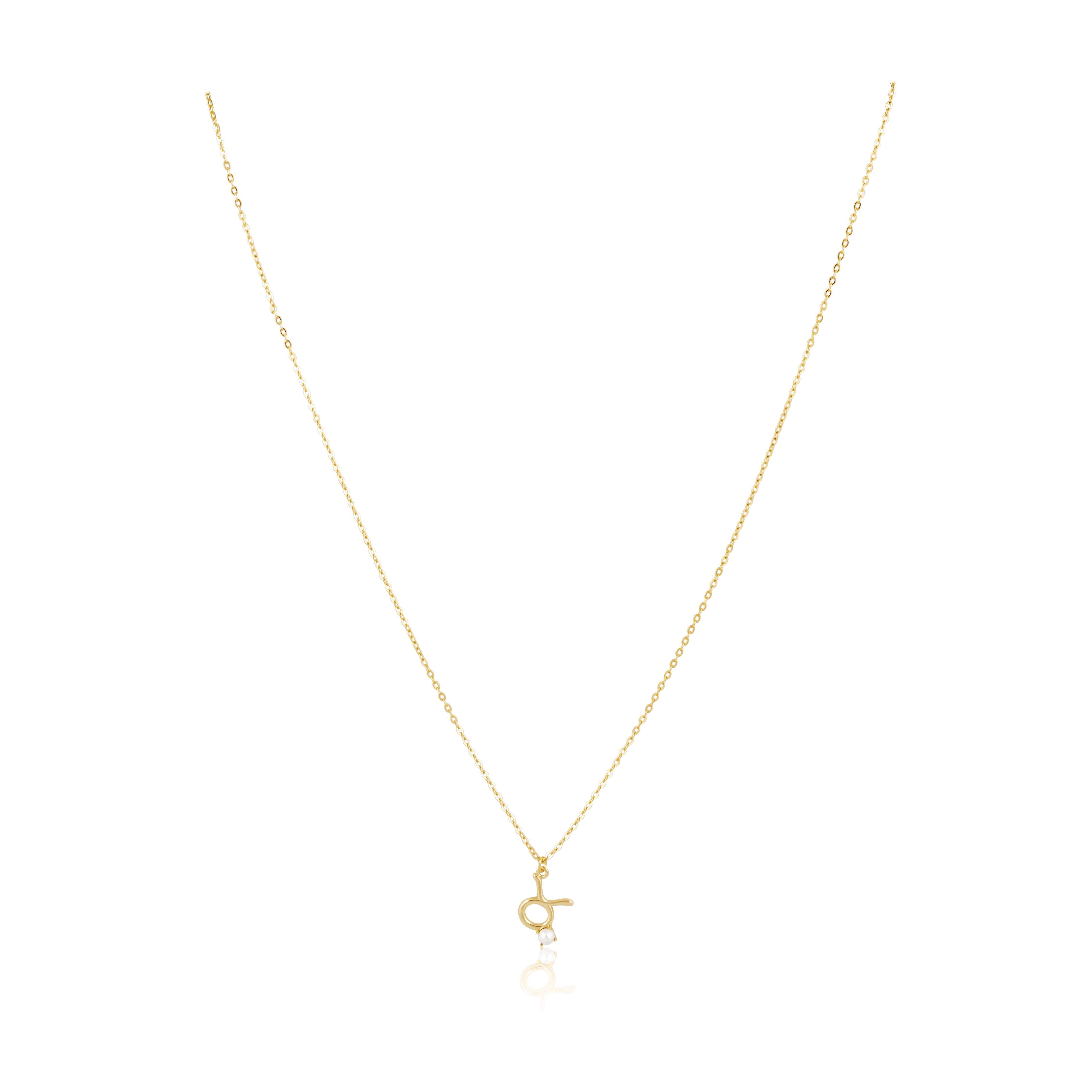 Zodiac Pearl Necklace