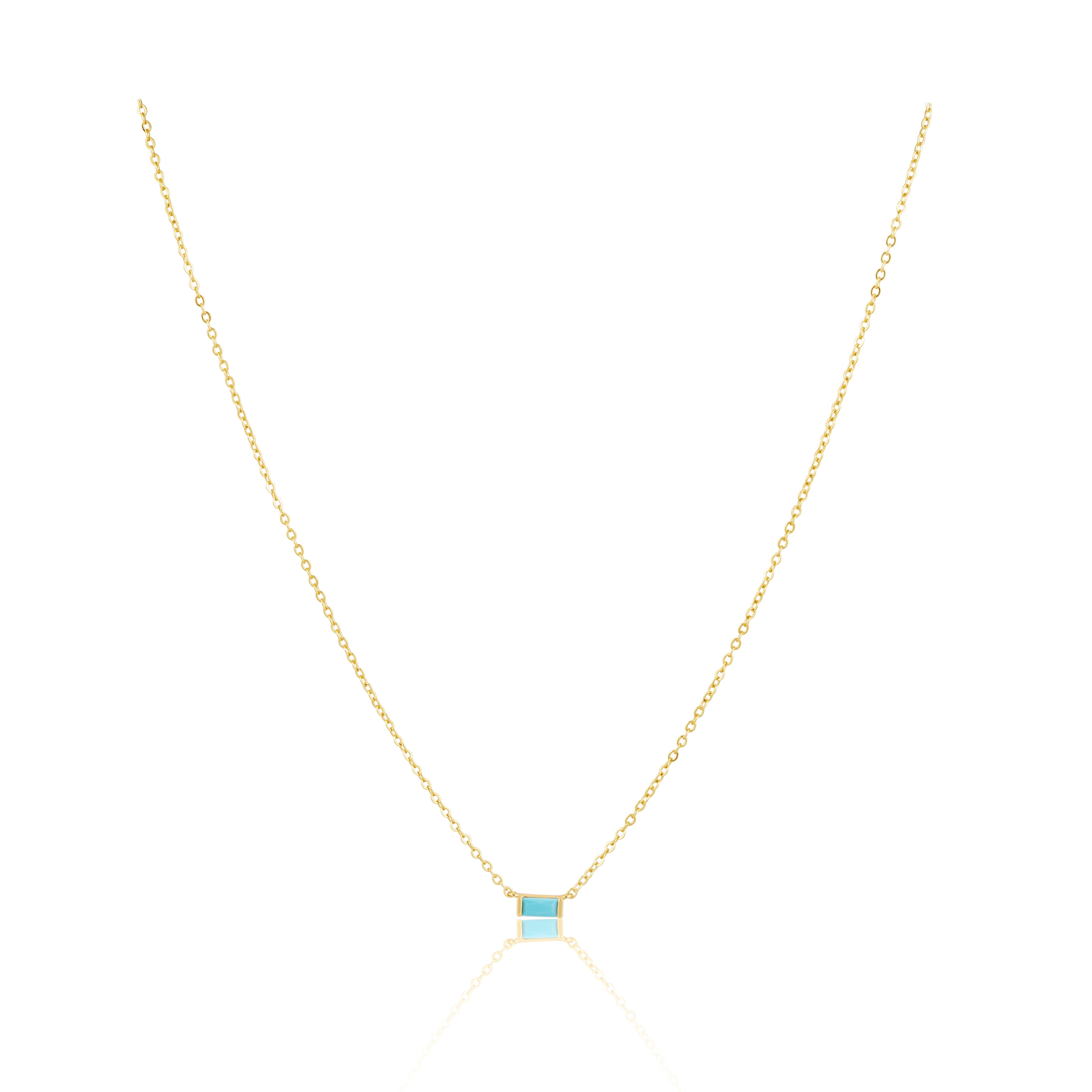 Willow Necklace- Turquoise