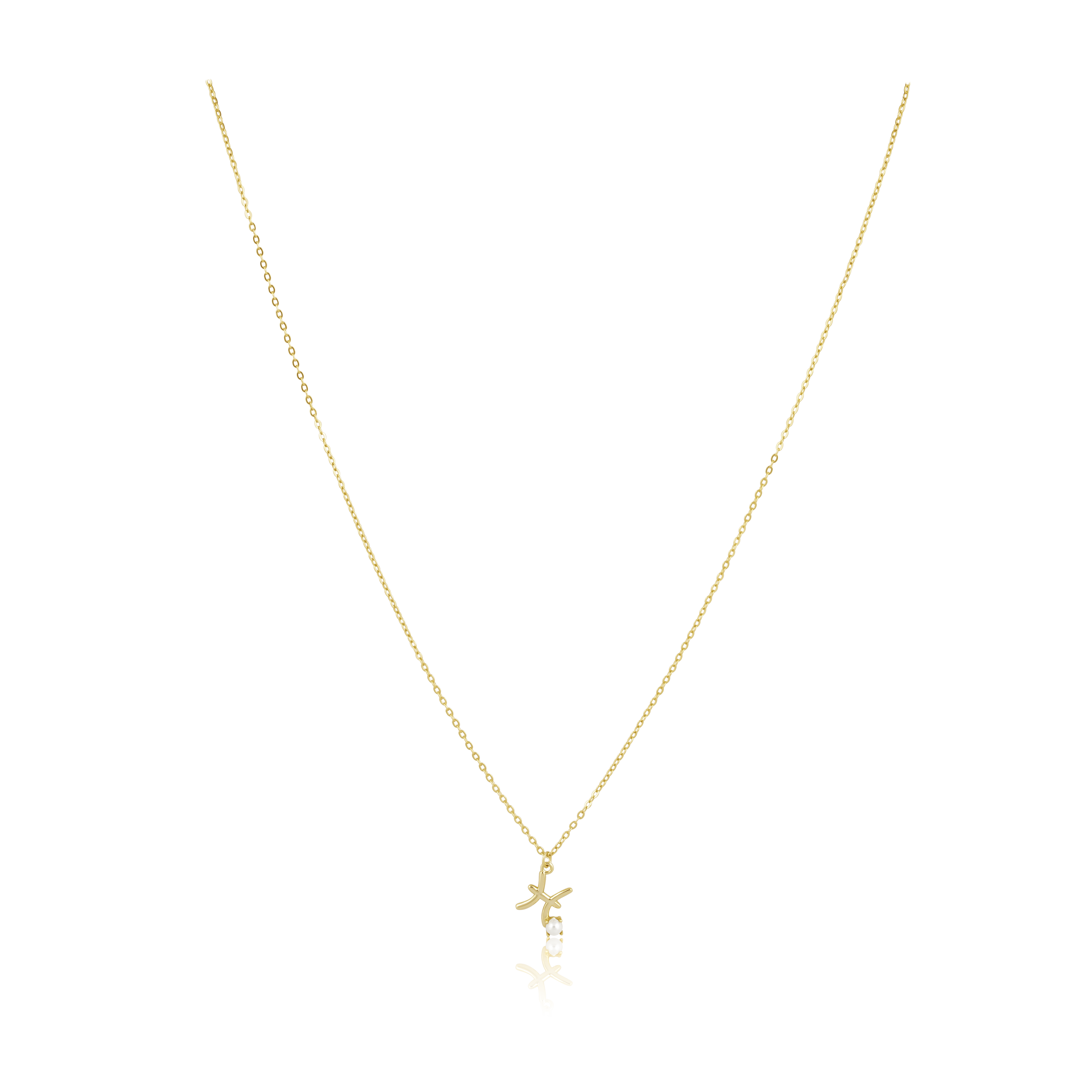 Zodiac Pearl Necklace