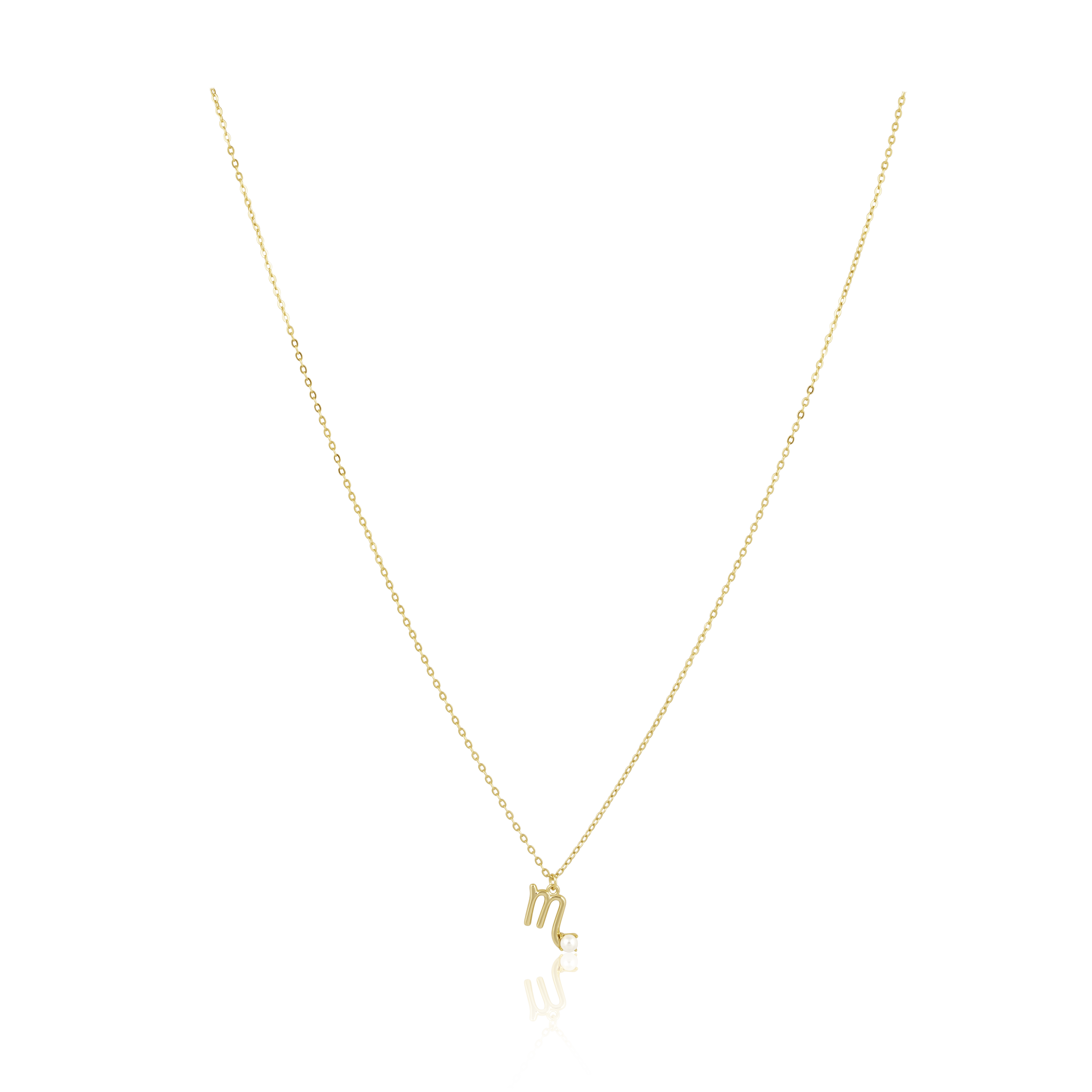 Zodiac Pearl Necklace
