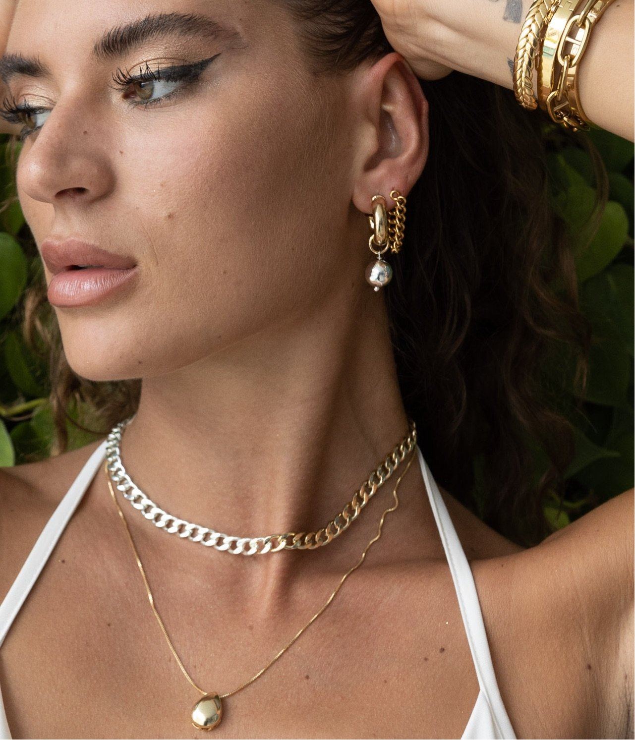 Pendientes de cadena Jamie