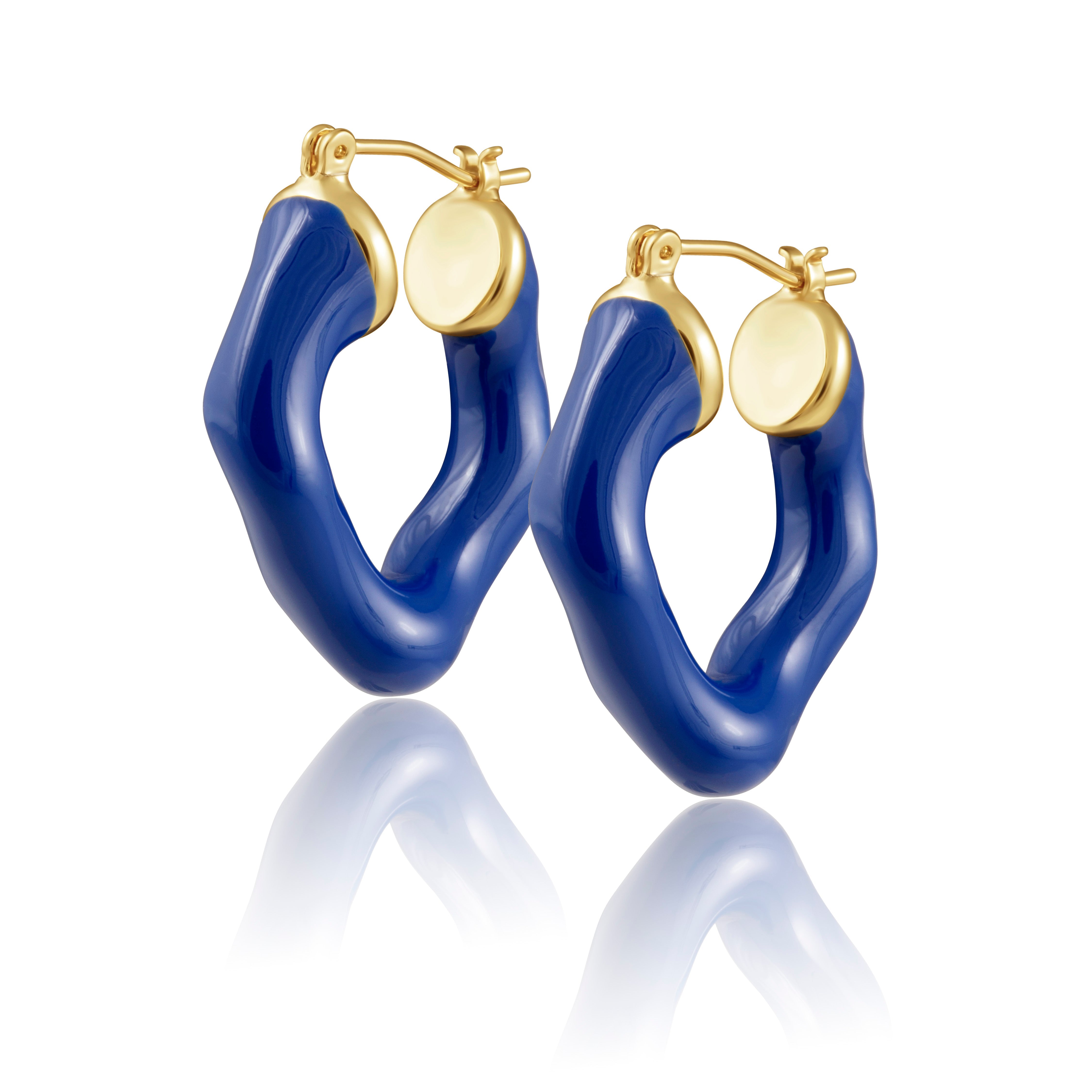 Jarol Abstract Hoop Earring Sahira Jewelry Design