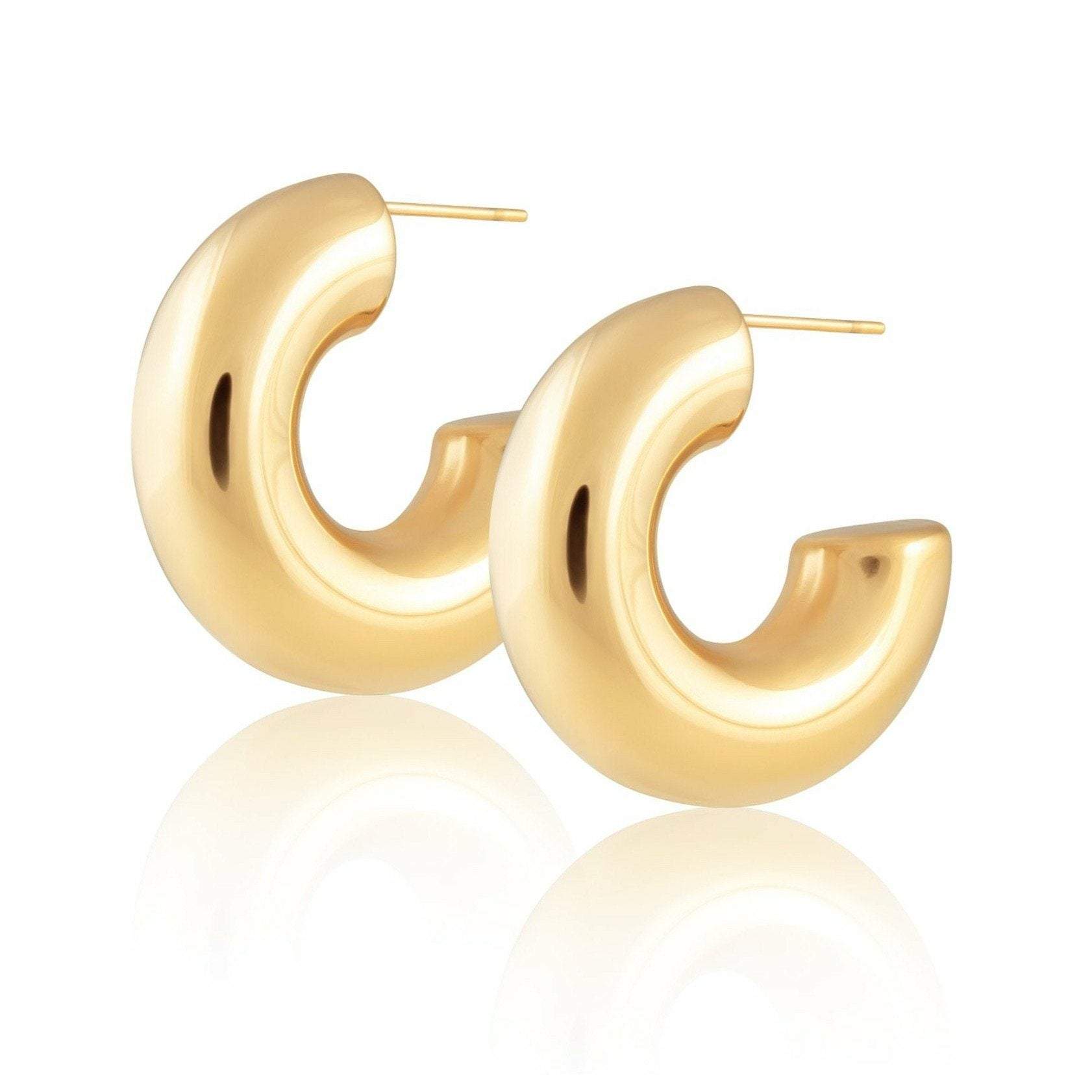 Jojo Tube Hoop Earring Sahira Jewelry Design