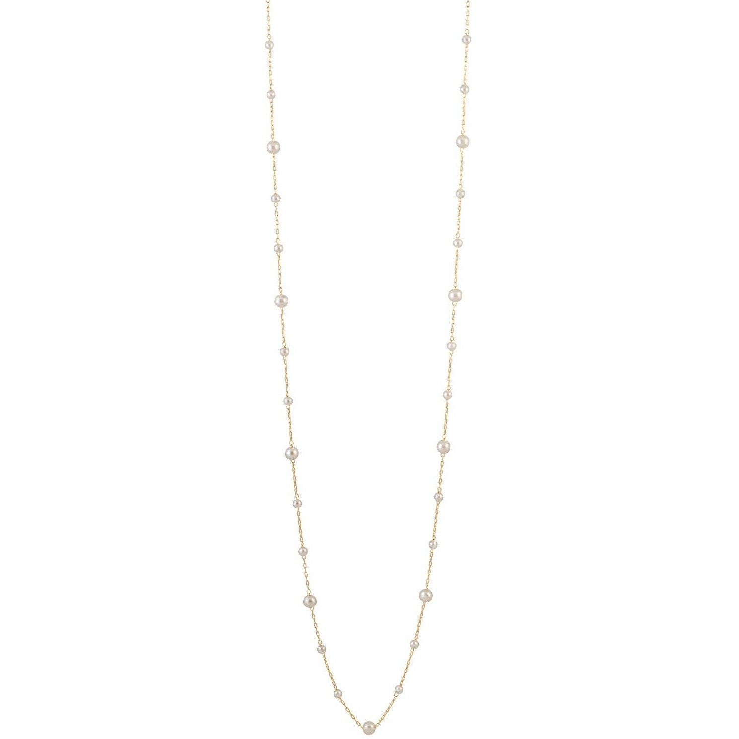 Long Pearl Necklace