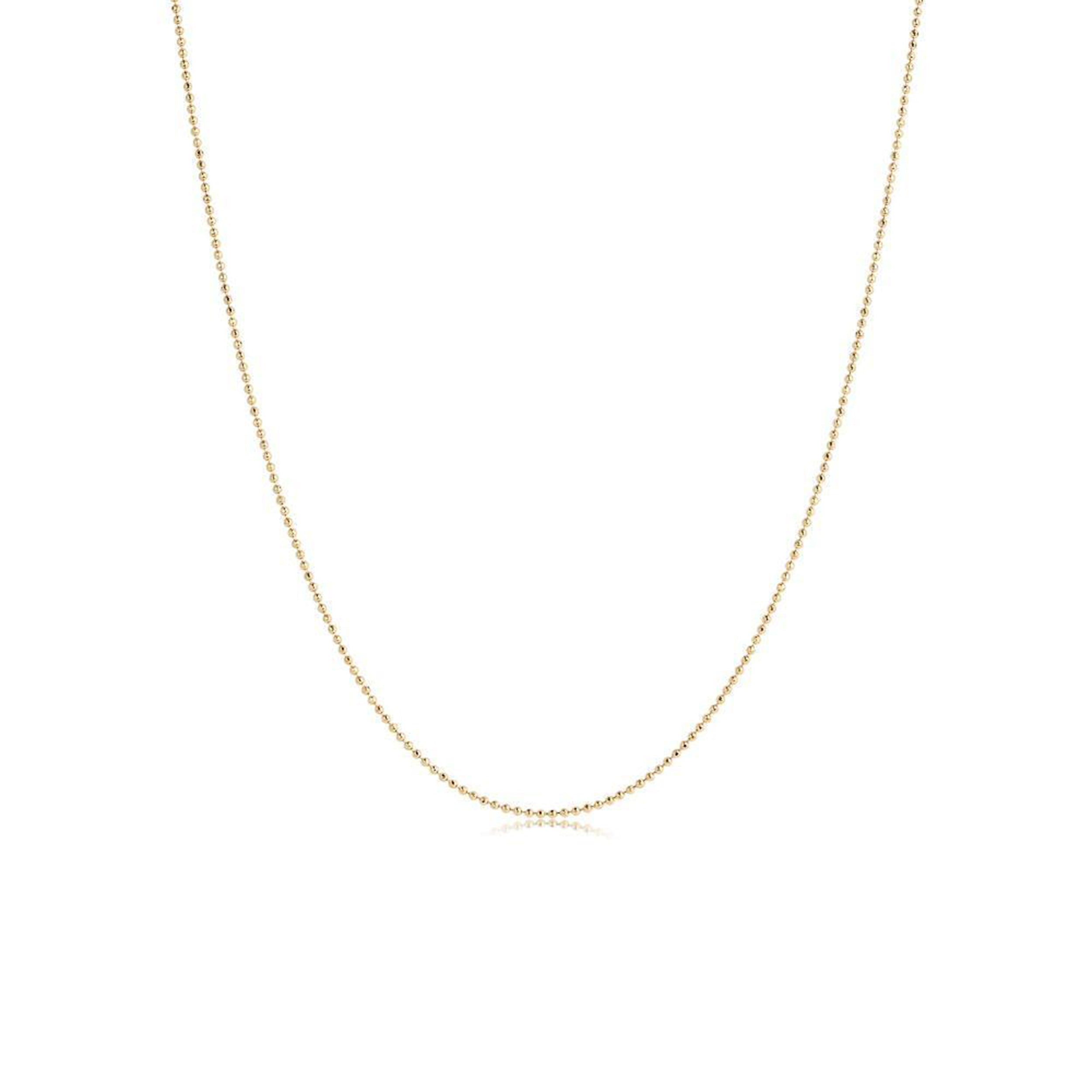 Mallory Beaded Chain Necklaces Sahira Jewelry Design