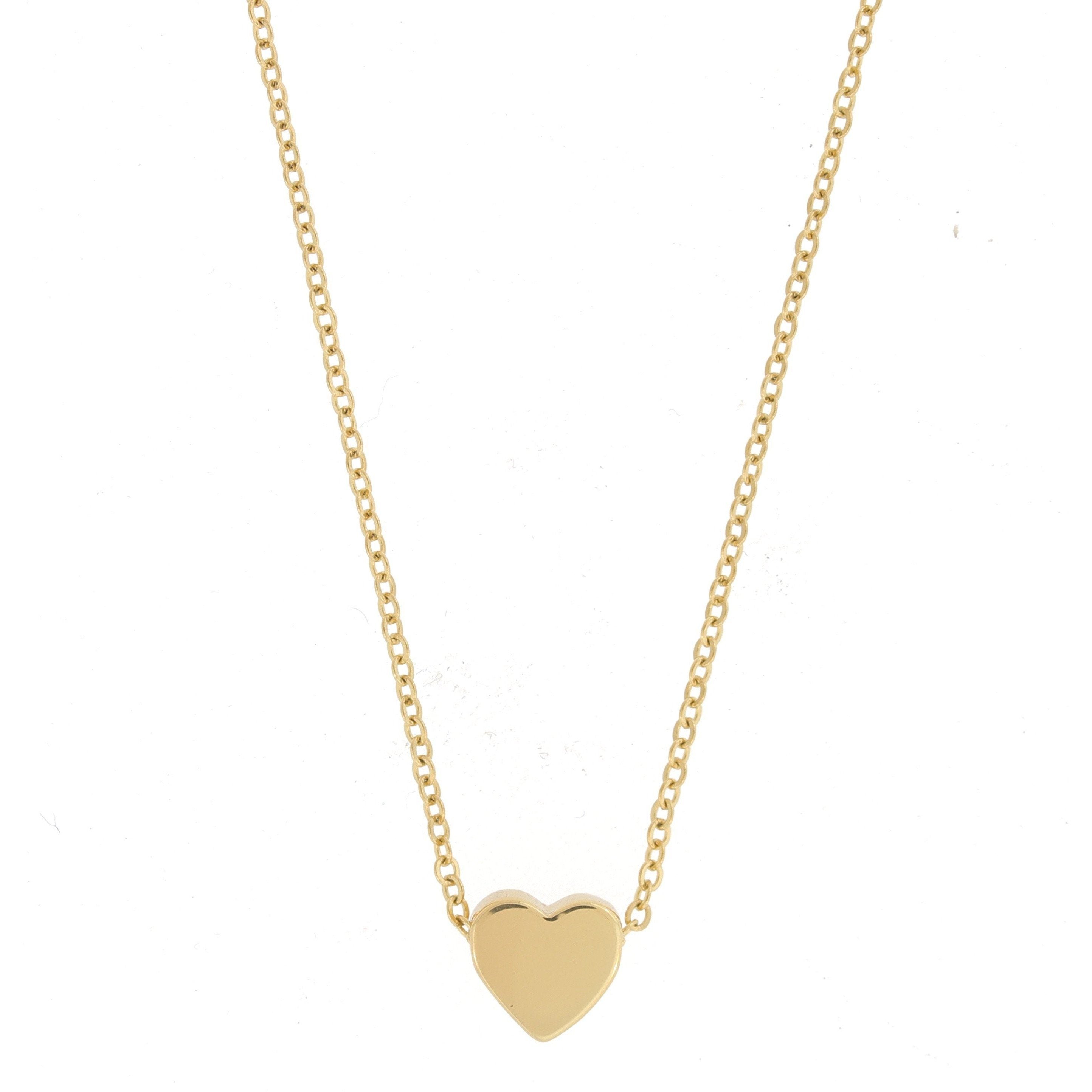 Necklace With Heart Pendant