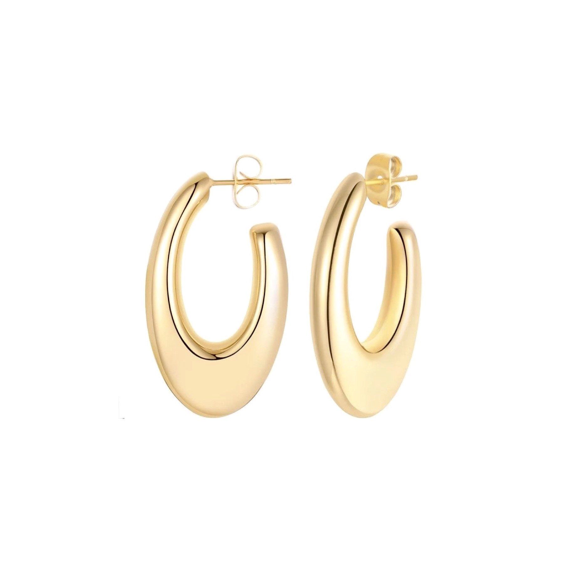 Owen Hoop - 30mm Earring Sahira Jewelry Design