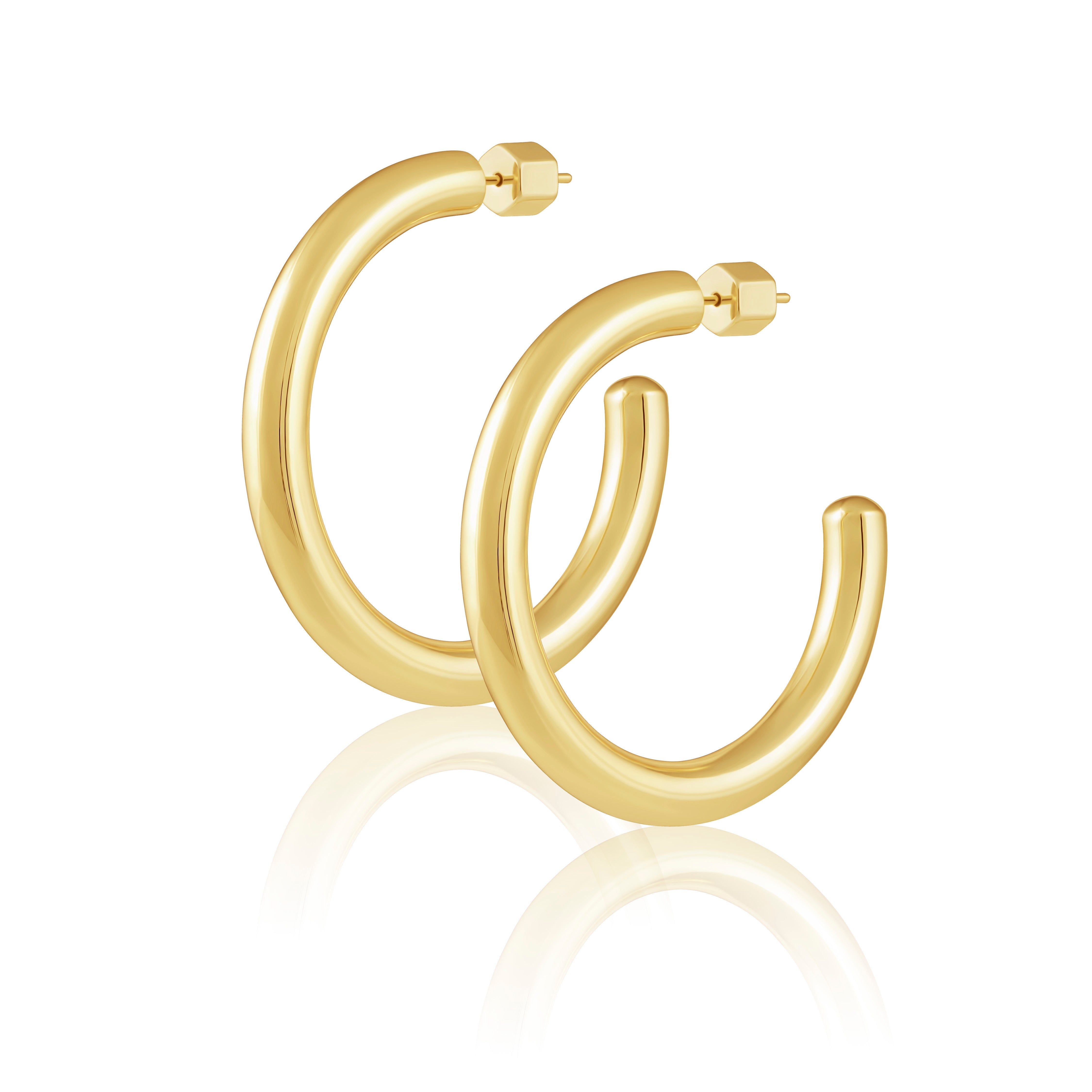 Rina Hoop Earrings Sahira Jewelry Design